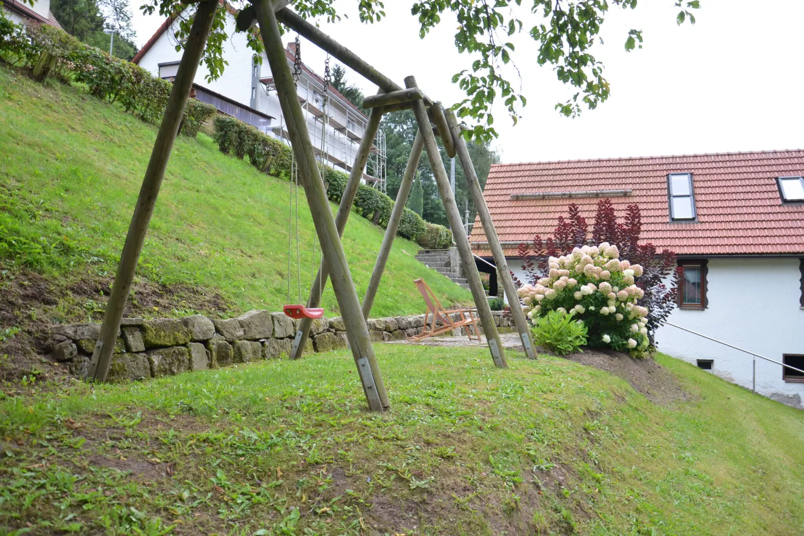 Landferienhof Schmidt-Tuinen zomer