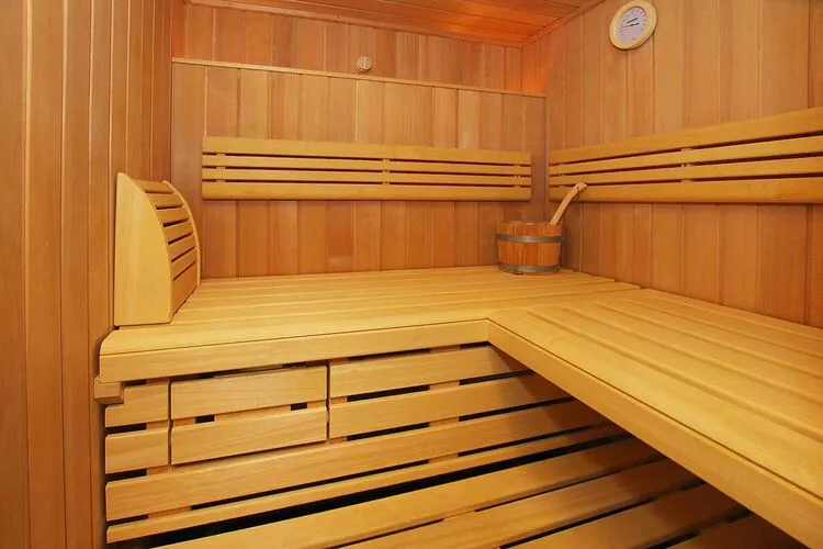 Ferienhaus Typ Premium Lodge 4 Erw 2 Kinder-Sauna