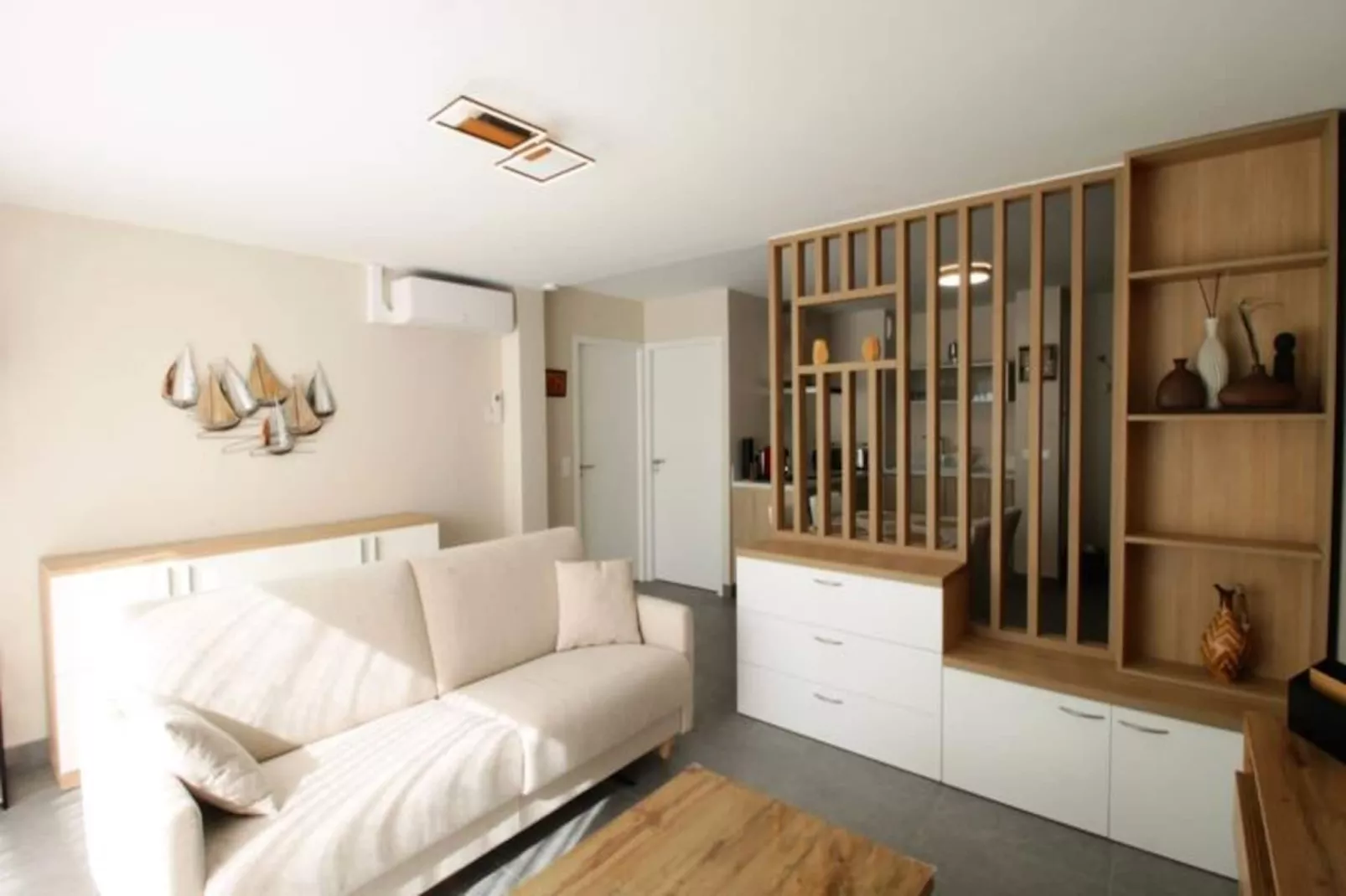 T3 Neuf, Clim, Terrasse & Garage &agrave; 2 Pas Du Lac-Niet-getagd