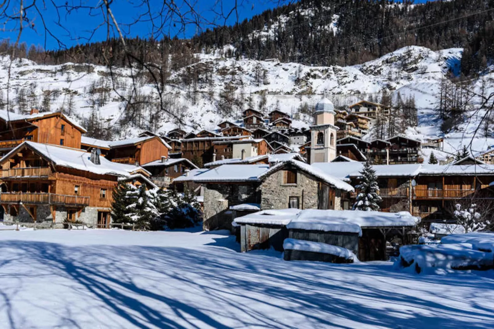 Chalet Les Champs Du Pont-Niet-getagd