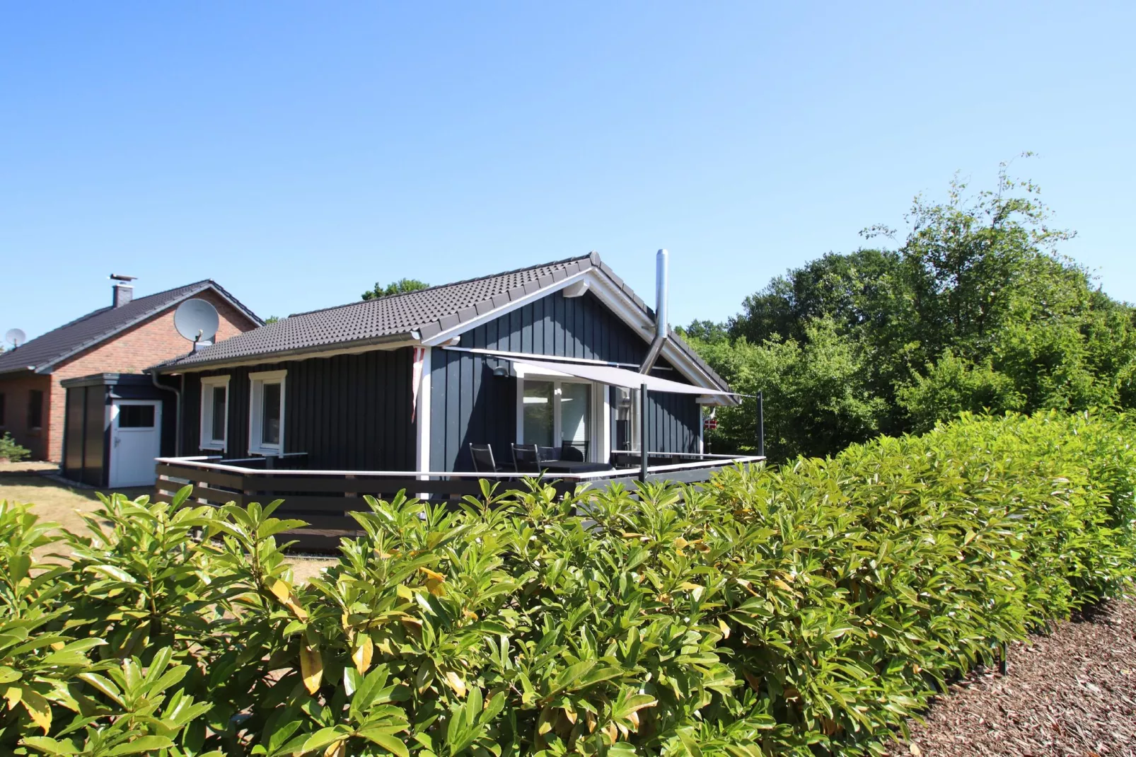 Ferienhaus Tversted-Buitenkant zomer