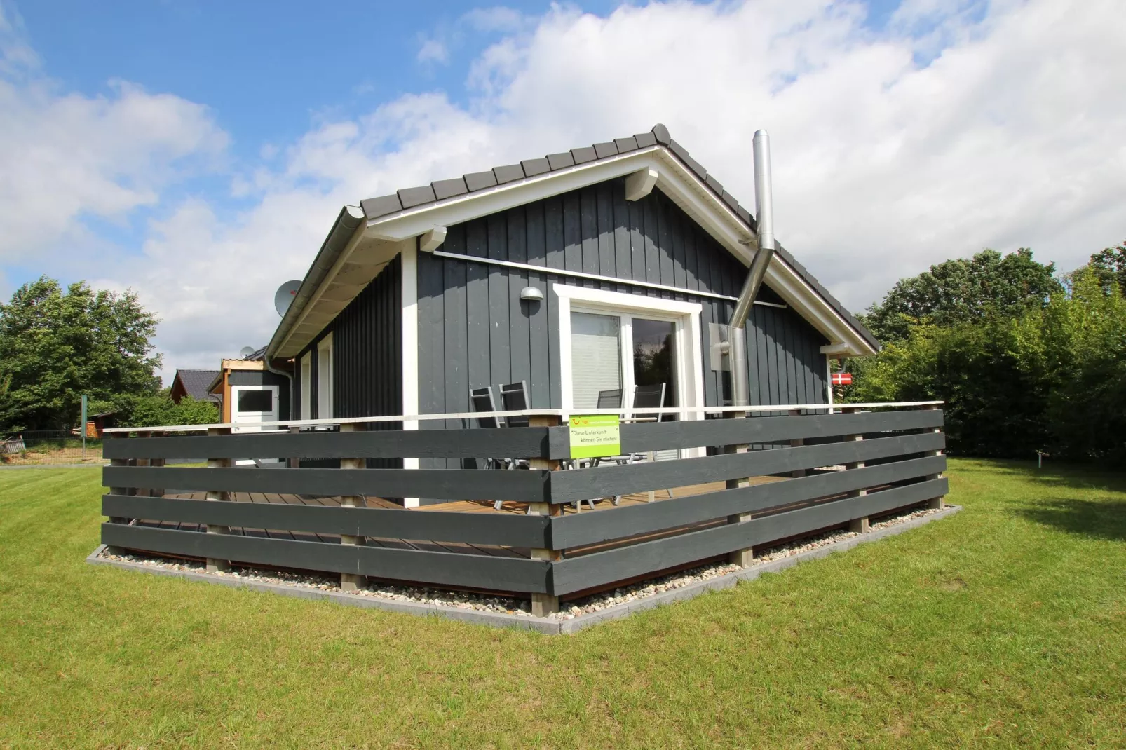 Ferienhaus Tversted-Buitenkant zomer