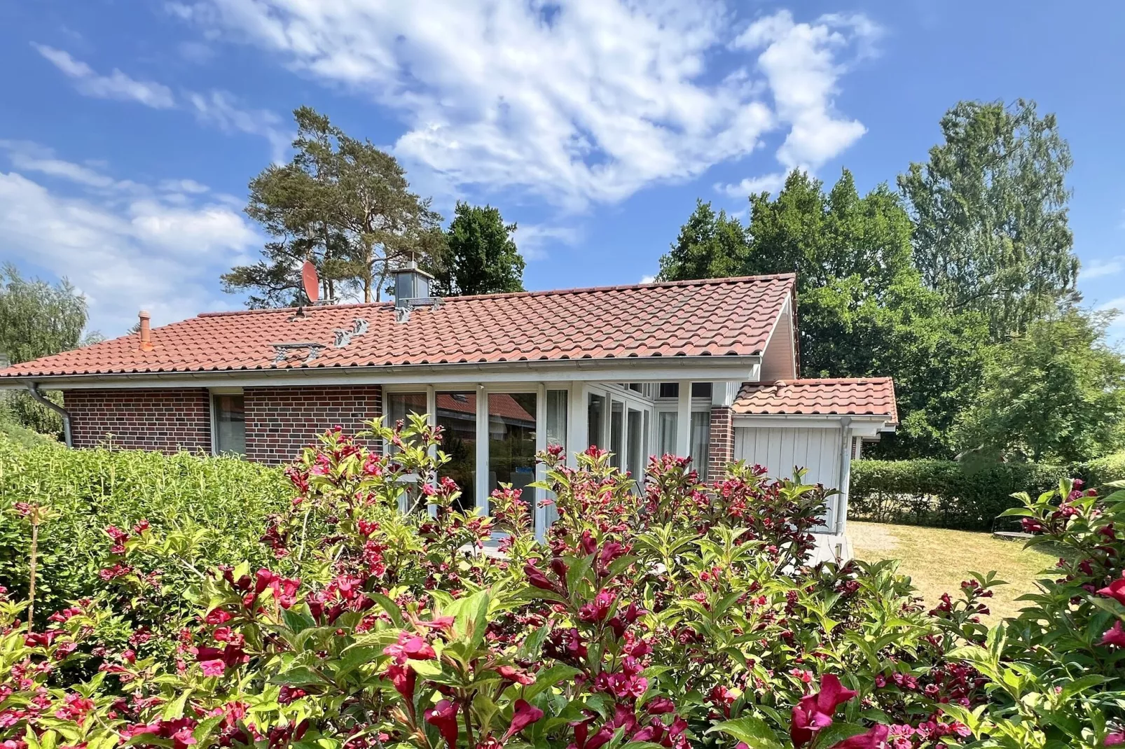 Ferienhaus in Röbel an der Müritz-Buitenkant zomer