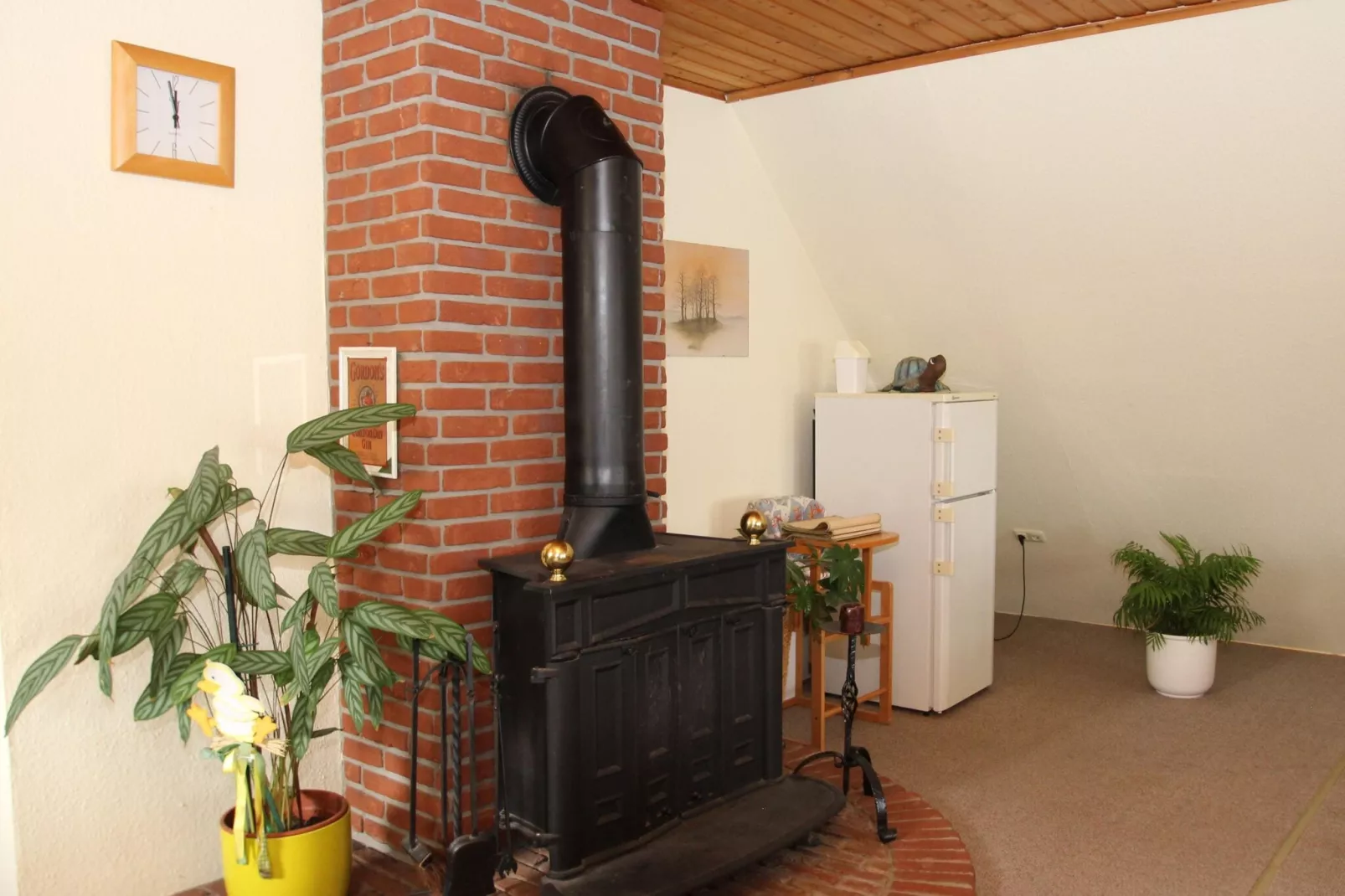 Ferienwohnung Moorhusen-Woonkamer