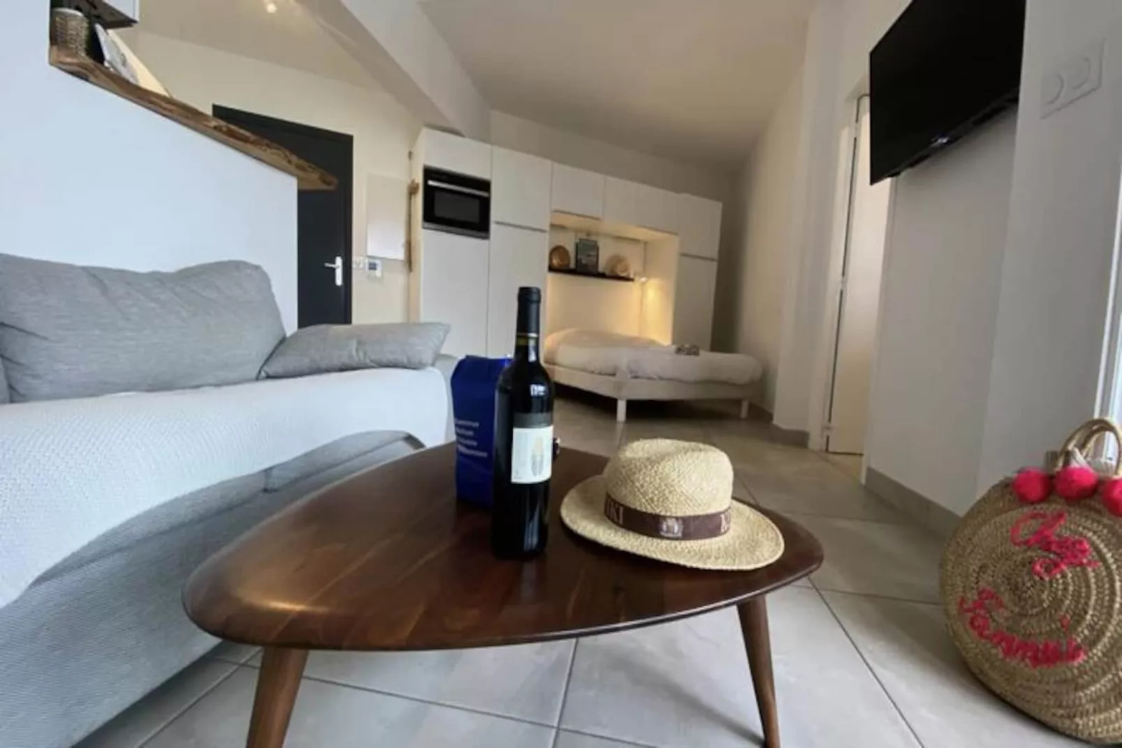 Résidence Le Couchant Studio Vue Mer B401 Dans R&eacute;sidence Avec Acc&egrave;s Priv&eacute; &agrave; La Plage-Niet-getagd