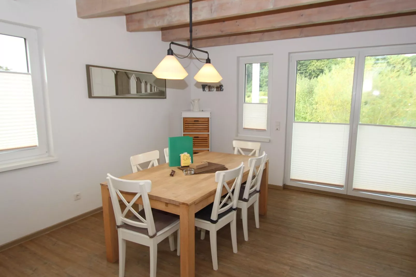 Seehaus mit Sauna 6 Personen-Eetkamer