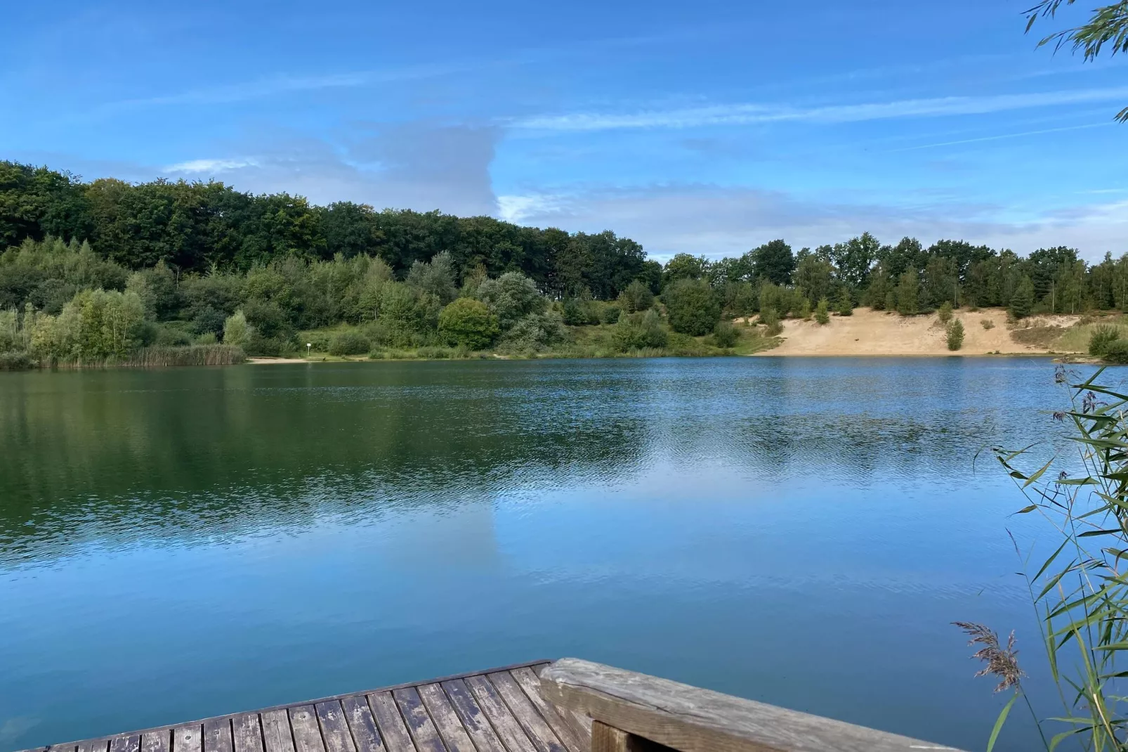 Seehaus mit Sauna 6 Personen-Uitzicht zomer