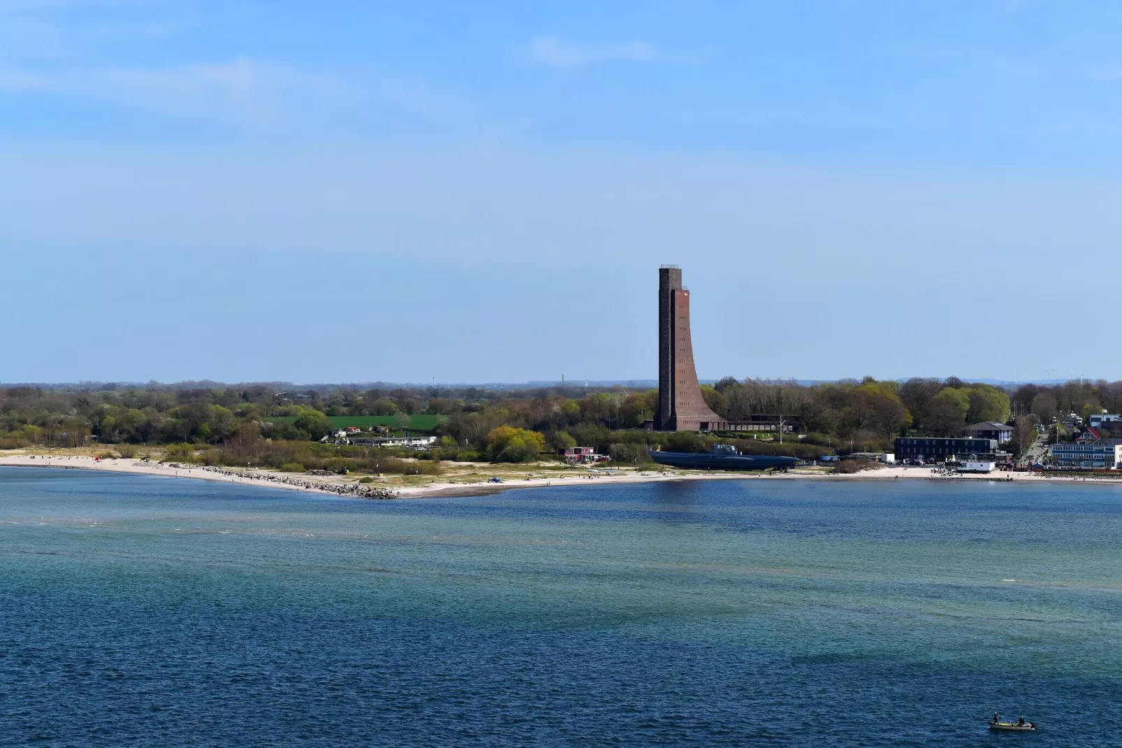 Apartments Panorama Laboe III m Seeblick 60 qm-Gebieden zomer 1km