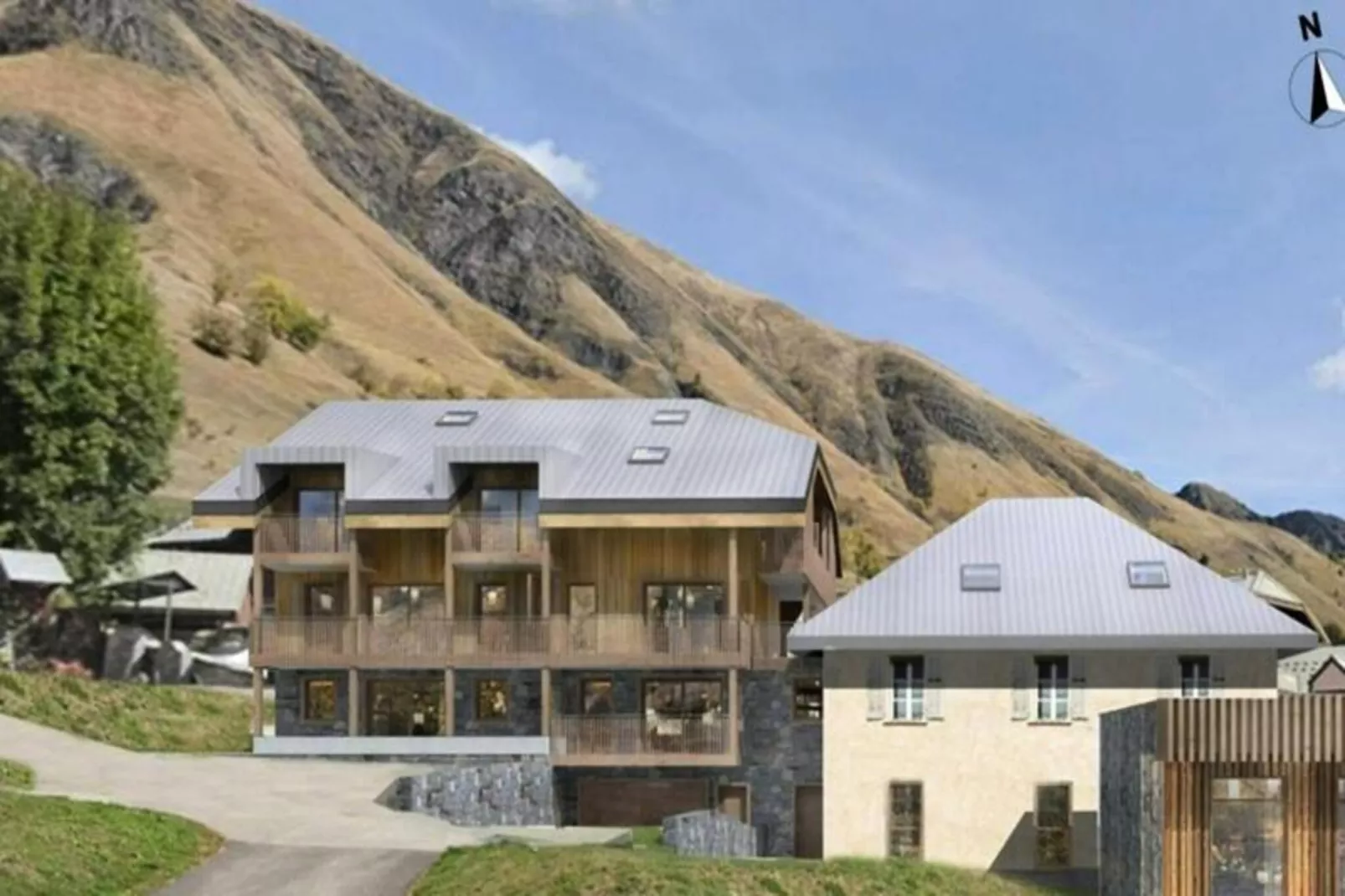 Résidence Le Chamois-Niet-getagd