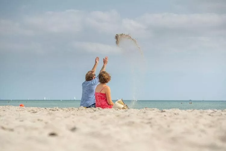 Ostseeresort Dampland-Reihenhaus Normalpreis-Gebieden zomer 1km