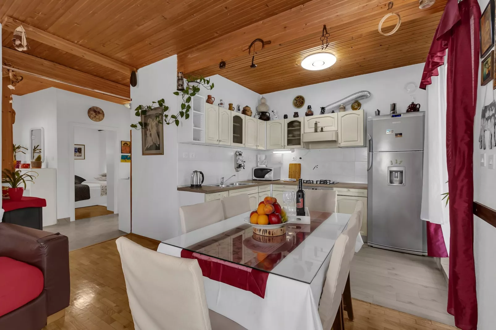 Apartments Kata - Three Bedroom Apartment with Balcony-Keuken