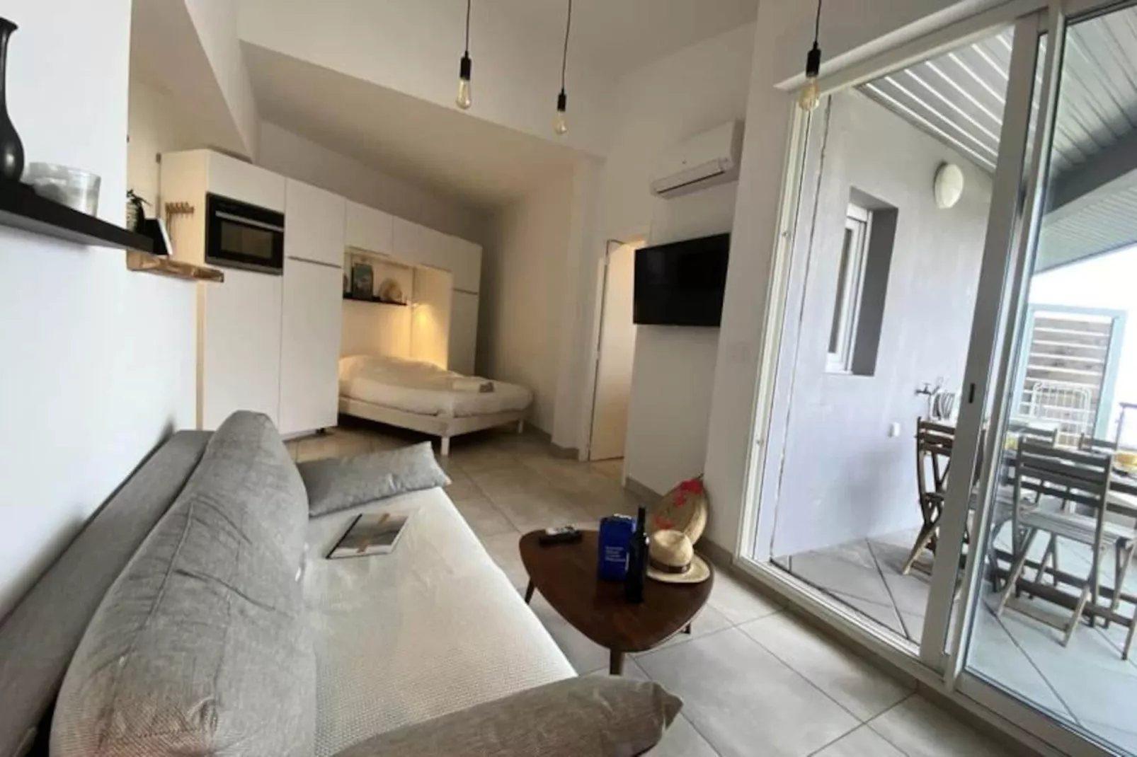 Résidence Le Couchant Studio Vue Mer B401 Dans R&eacute;sidence Avec Acc&egrave;s Priv&eacute; &agrave; La Plage-Niet-getagd