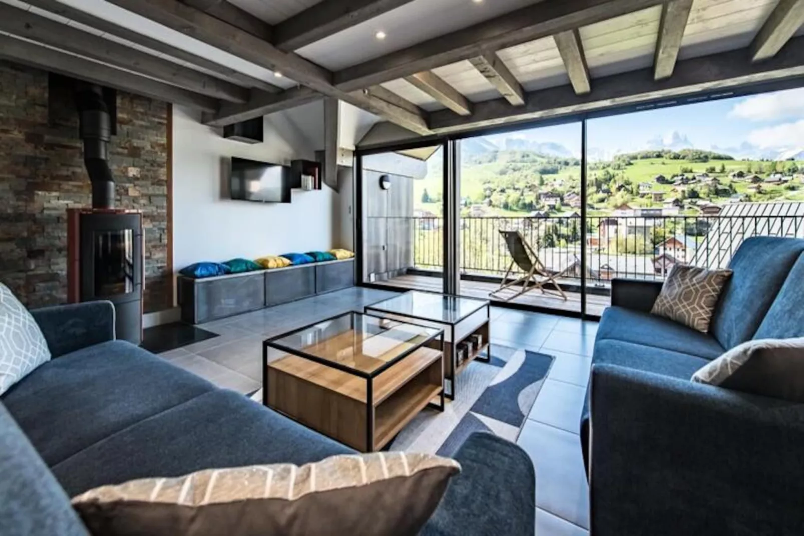 Résidence Duplex &agrave; Albiez-montrond Avec Terrasse - Niet-getagd