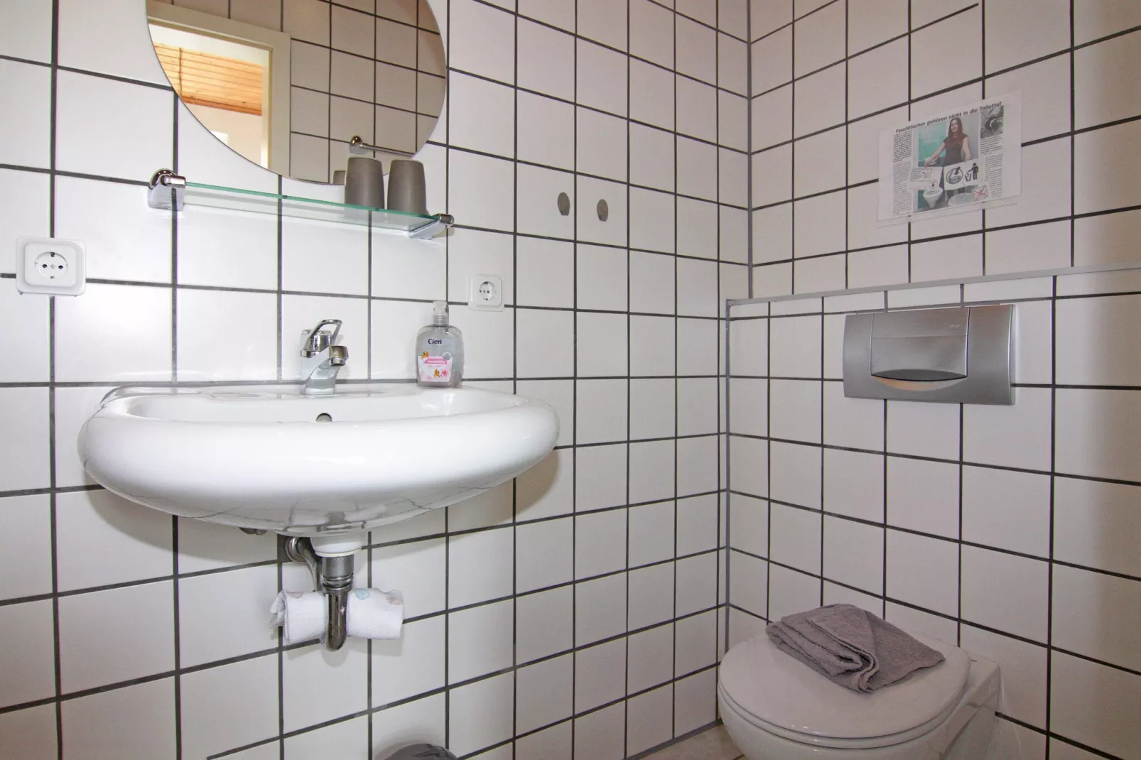 Gutshaus Schulenbrook Rüster 30 m²-Badkamer