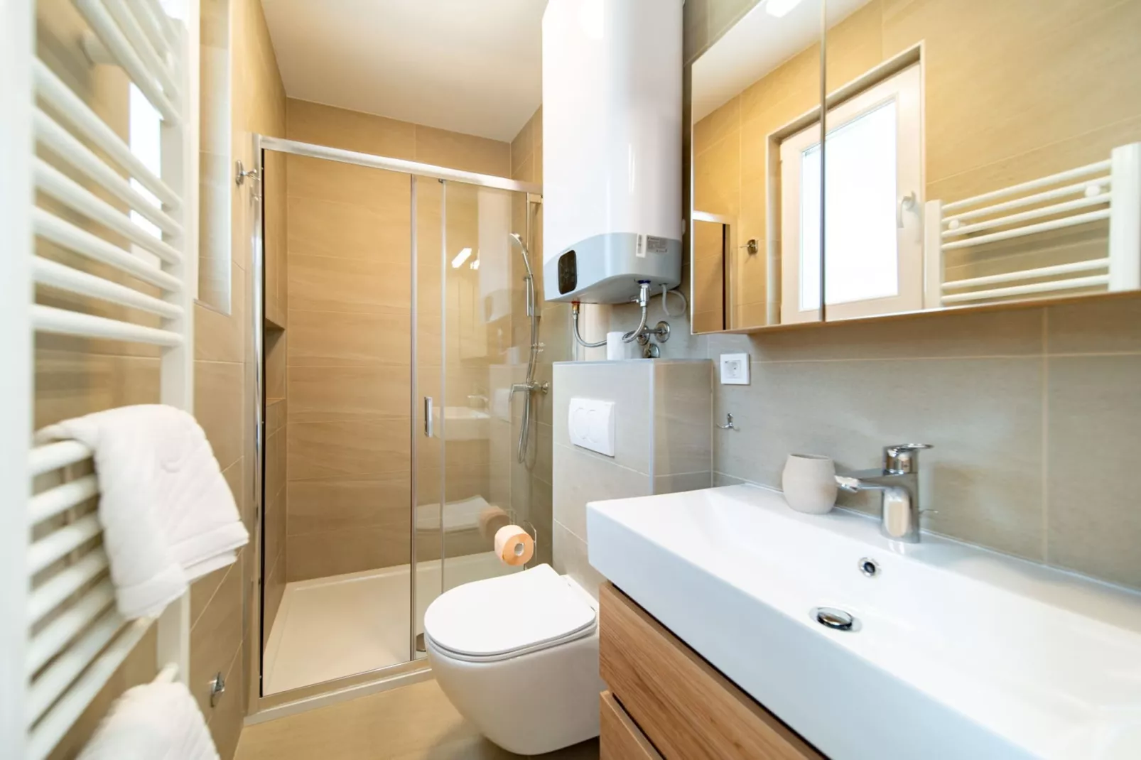 Apartments Arti Homes Rab Banjol - Two Bedroom Apartment With Terrace (Arti 3)-Badkamer