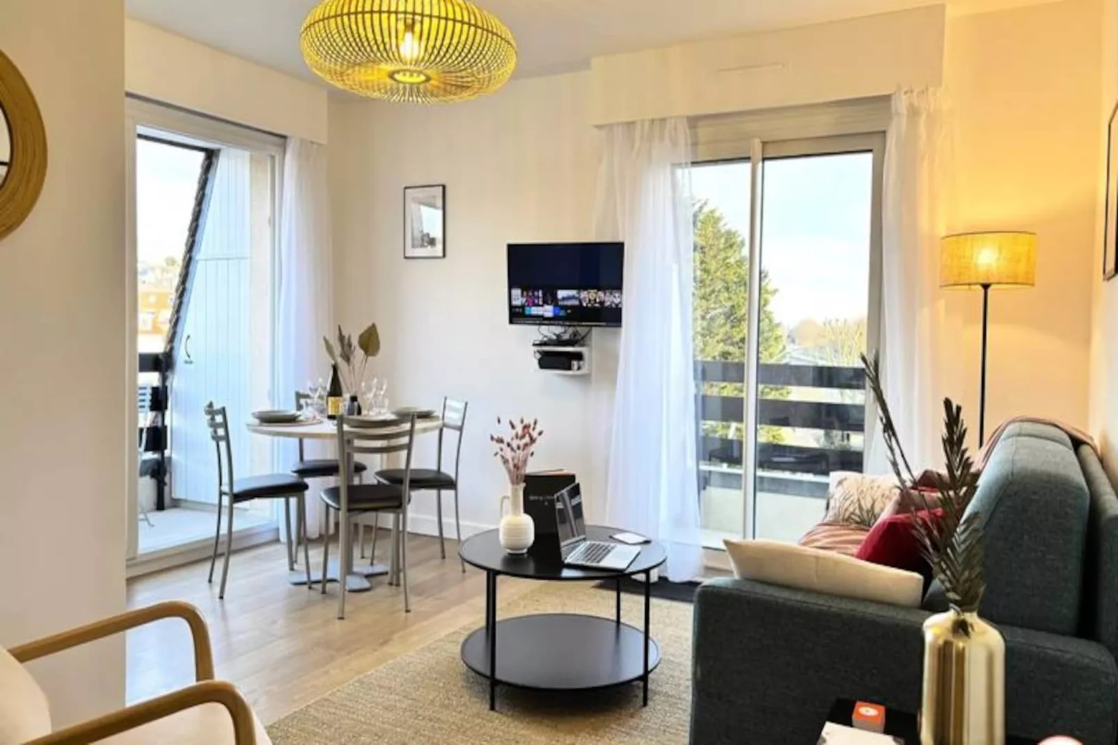 🌅 Le Panoramic View - Balcon - Parking-Niet-getagd