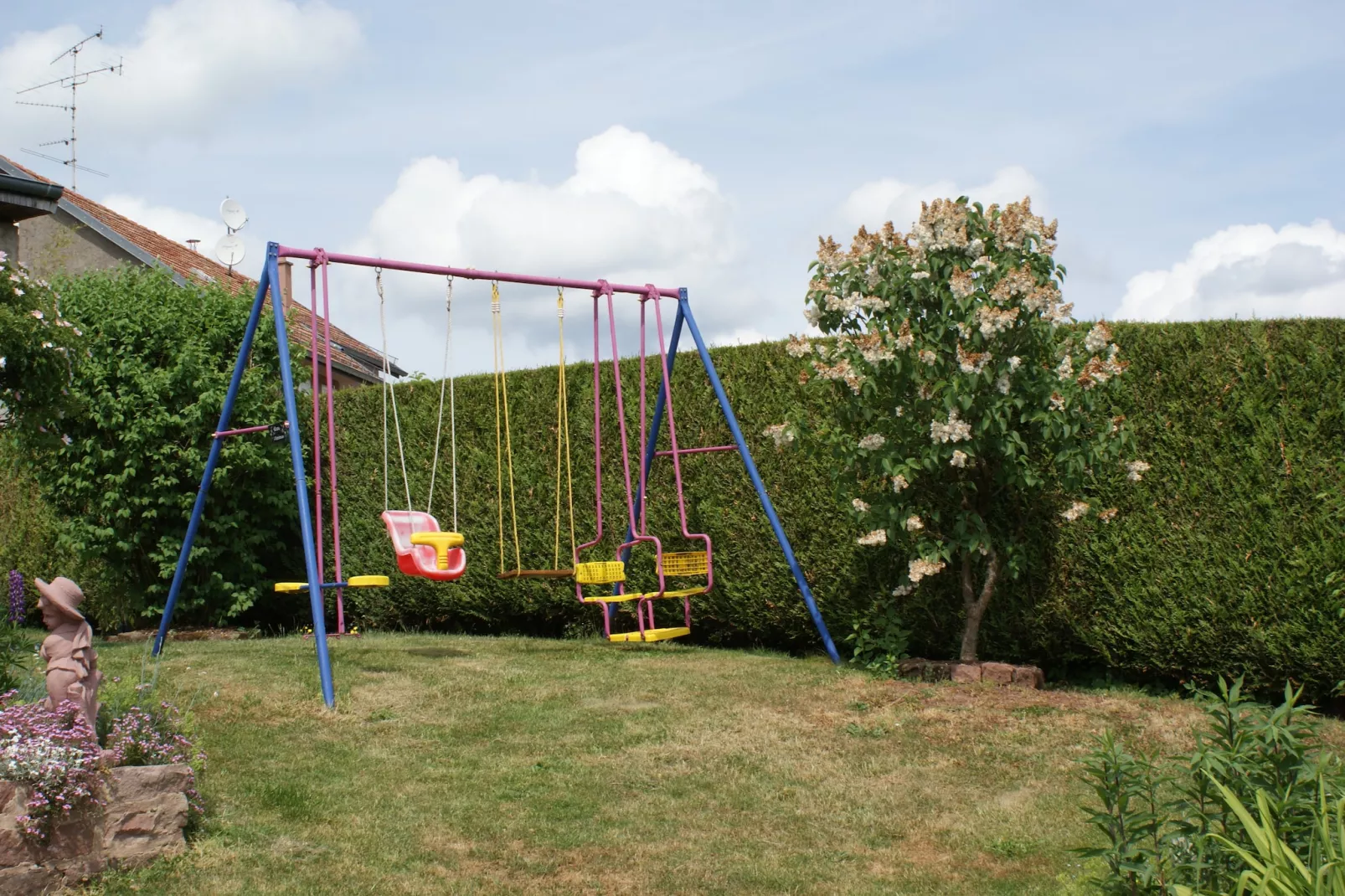 Le Gîte Fleuri-Tuinen zomer