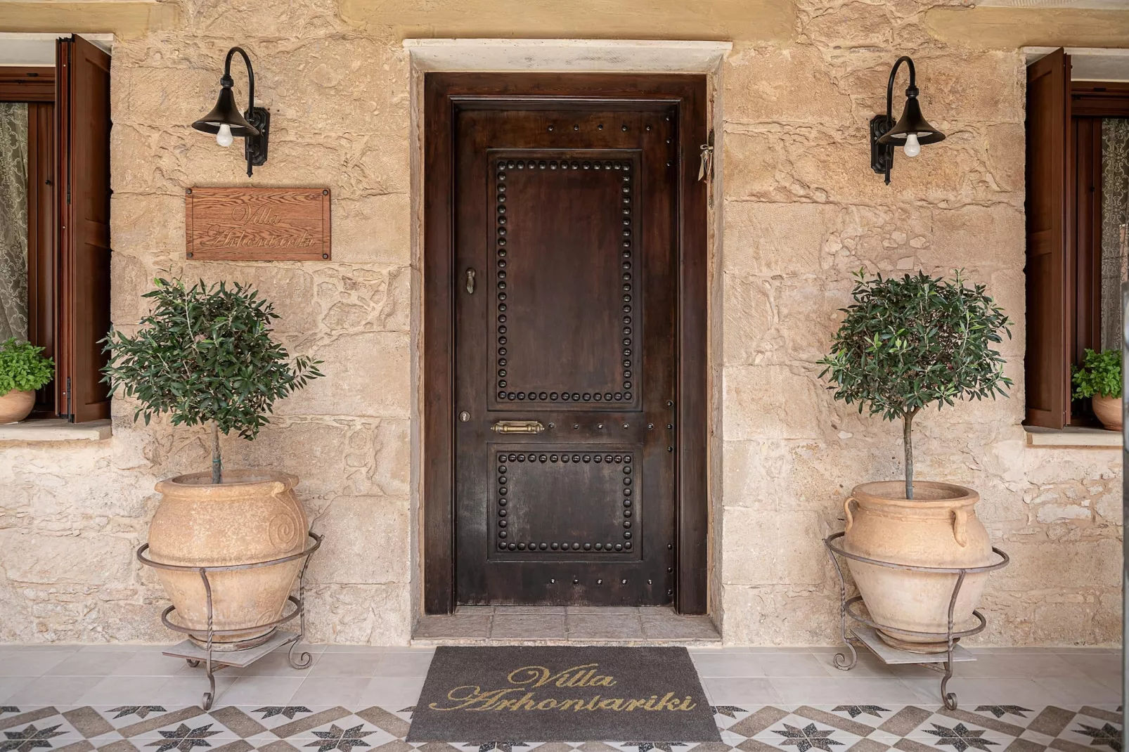 Villa Arhontariki 8prs-Hal-ontvangst