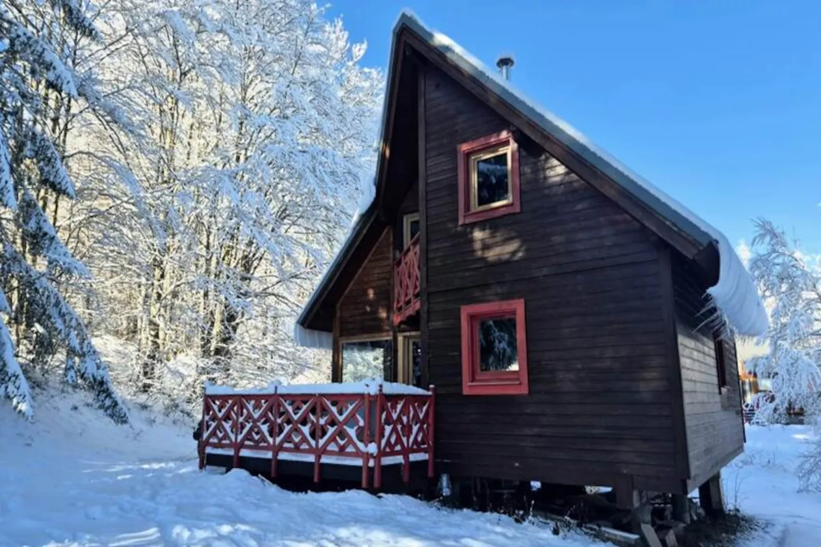 Nouveau ! Magnifique Chalet Nordique à La Féclaz - Idéal Pour 6 Personnes-Niet-getagd