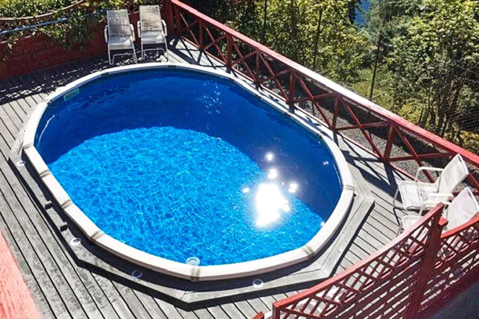 8 persoons vakantie huis in Bruvik-Zwembad