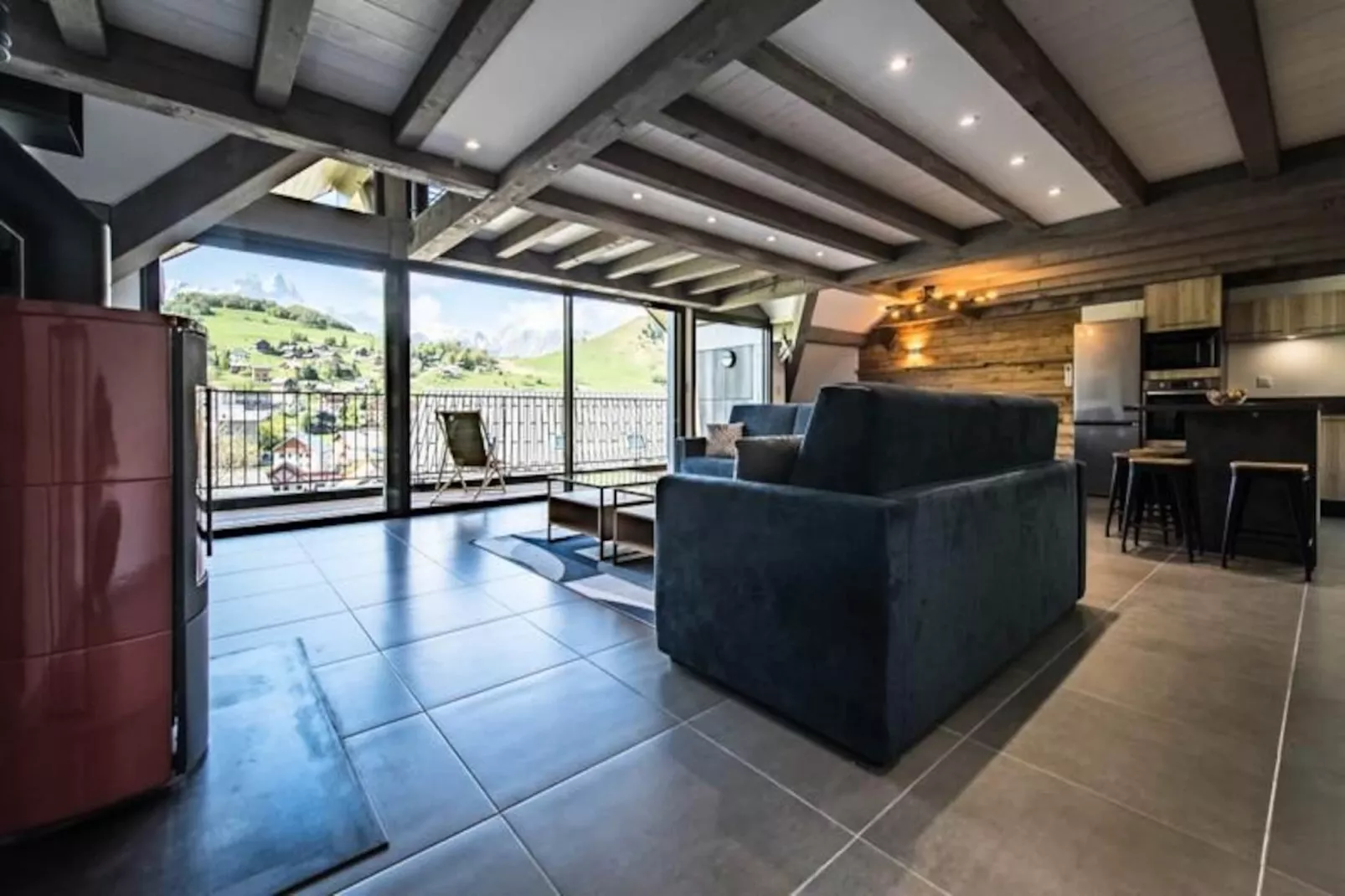 Résidence Duplex &agrave; Albiez-montrond Avec Terrasse - Niet-getagd