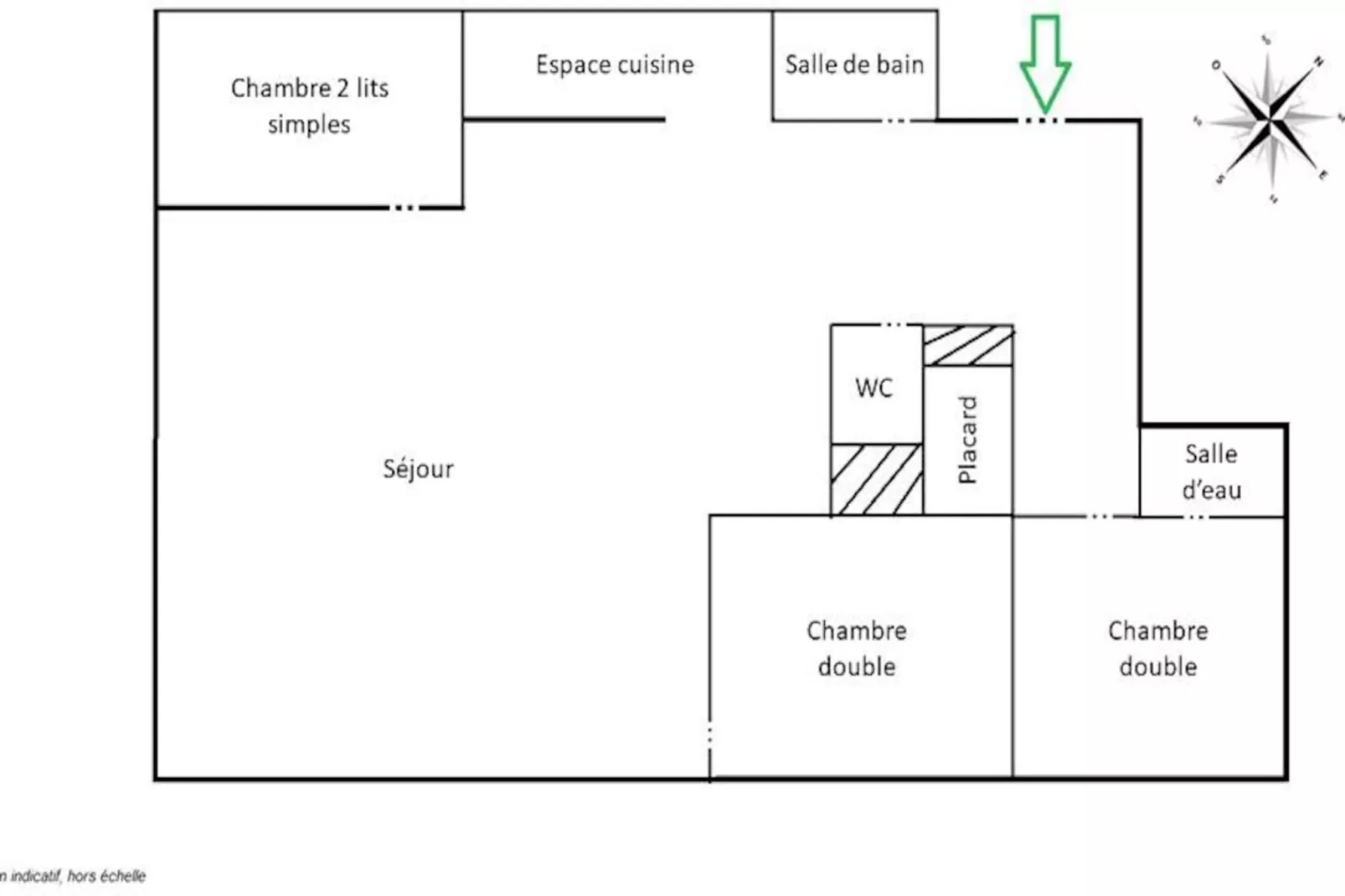 Résidence Mont Chery-Niet-getagd