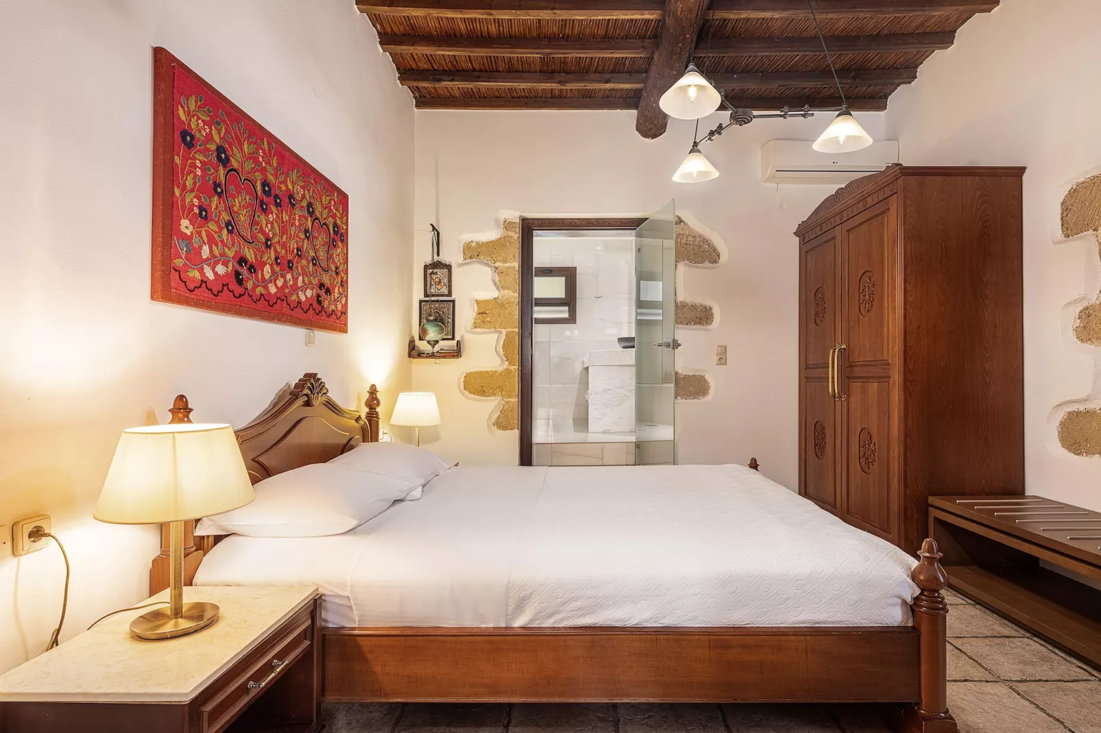 Villa Arhontariki 7prs-Slaapkamer