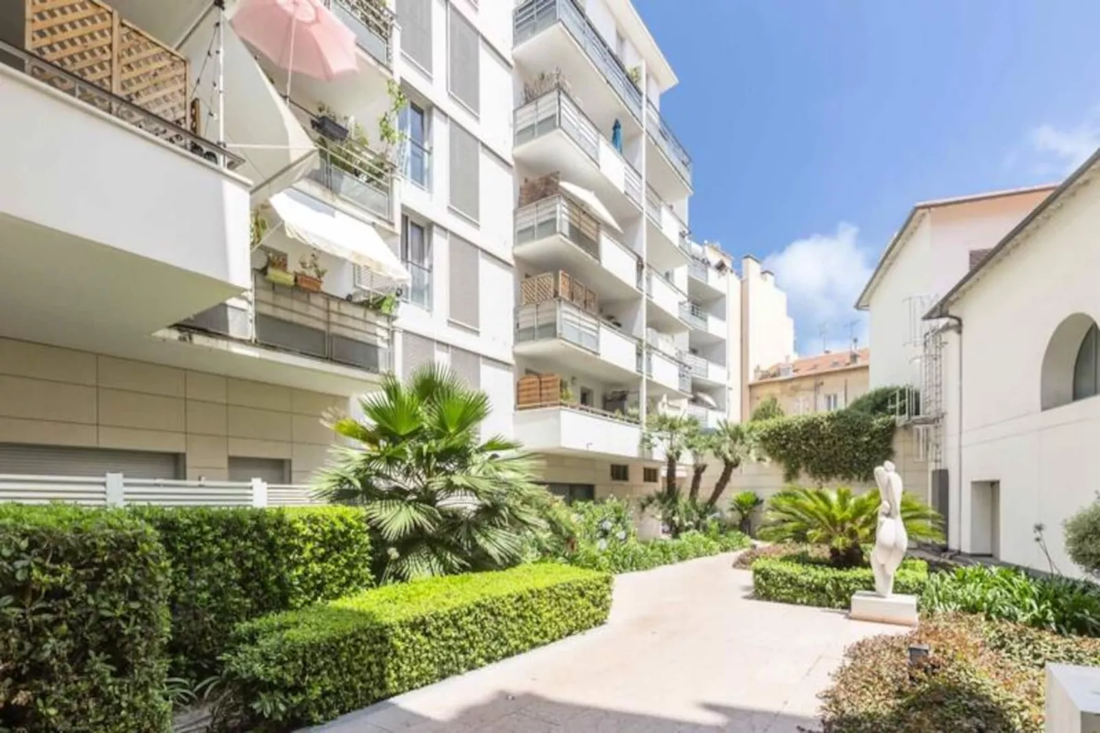 Résidence Plaza Antibes : Appartement T2 Avec Climatisation-Niet-getagd