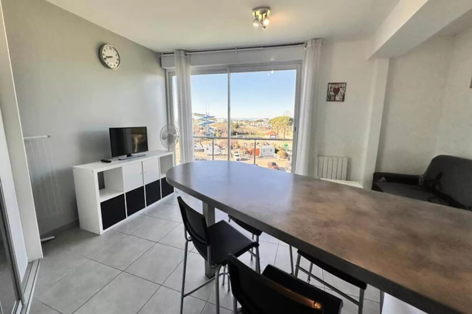 Résidence Les Pieds Dans Le Sable:  Appartement Vue Mer 1 Chambre 1 Cabine-Niet-getagd