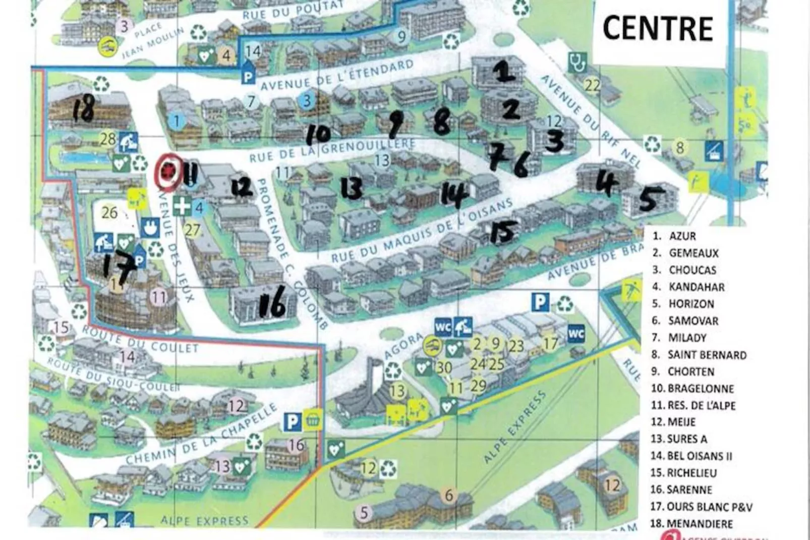 Résidence Chorten-Niet-getagd