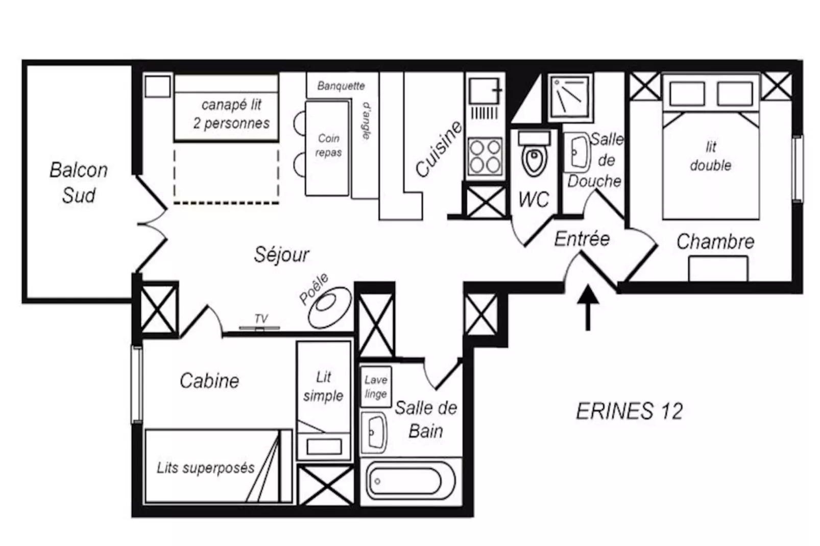Résidence Erines-Niet-getagd
