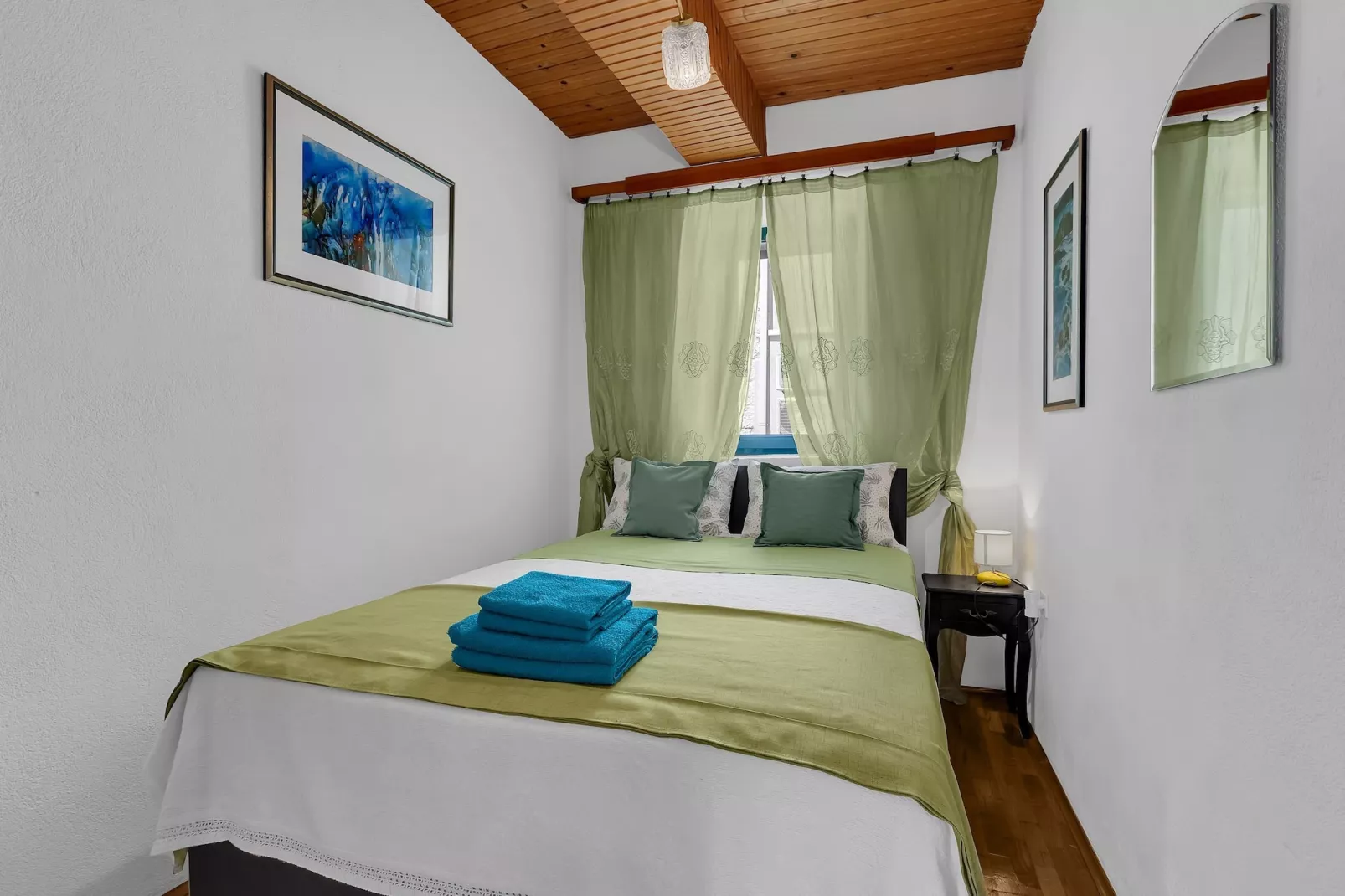 Apartments Kata - Three Bedroom Apartment with Balcony-Slaapkamer