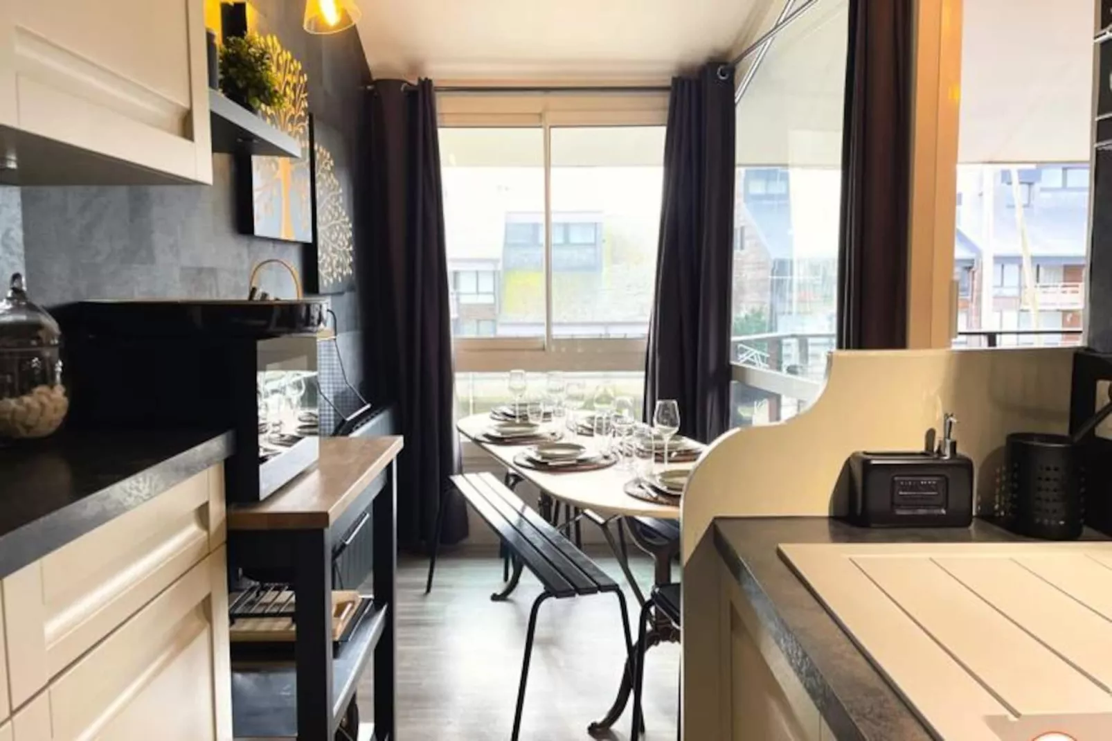 ⚫ Le Black Pearl - Terrasse, Vue Marina-Niet-getagd