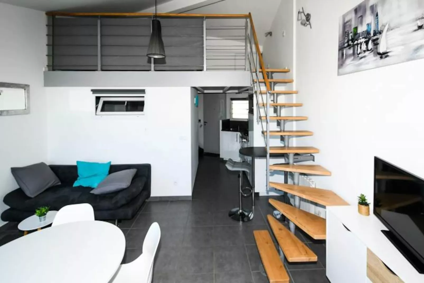 Résidence La Location De La Mer: Appartement Vue Mer En Duplex 1 Chambre 1 Mezzanine-Niet-getagd