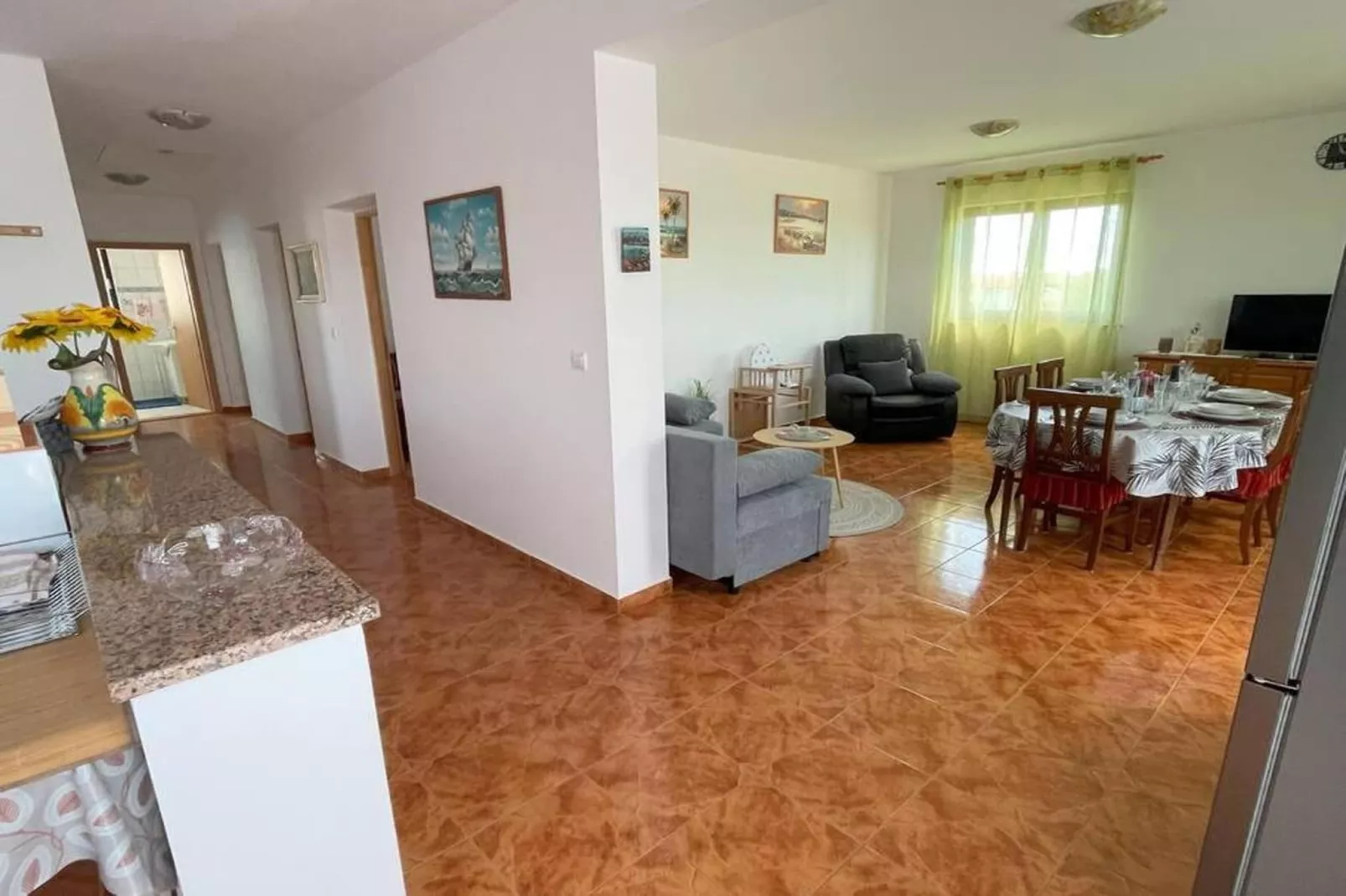 Villa Rosa Apartman-Eetkamer