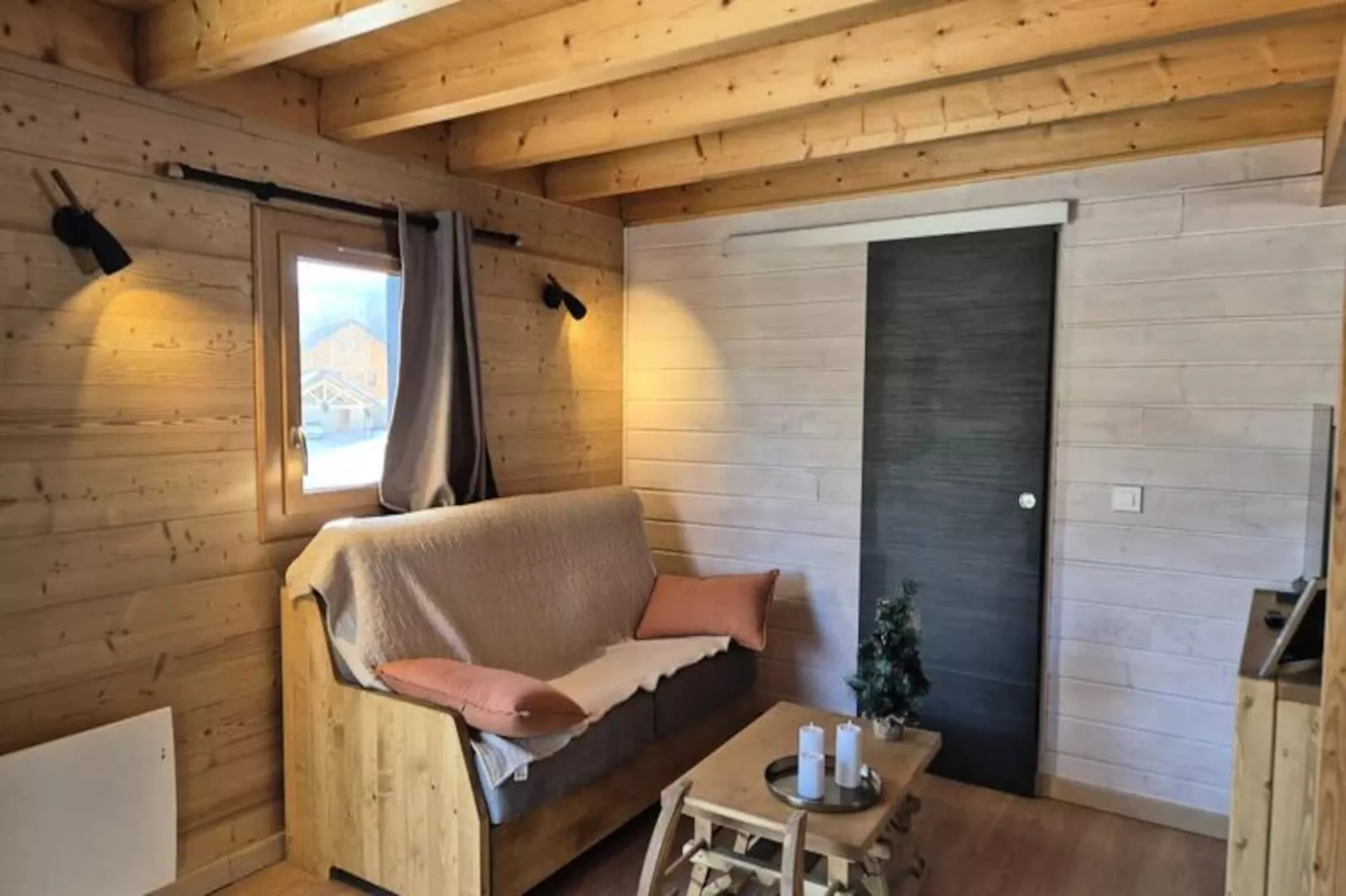 Chalet Nordique Pour 6 Personnes à La Féclaz - Piscine été-Niet-getagd