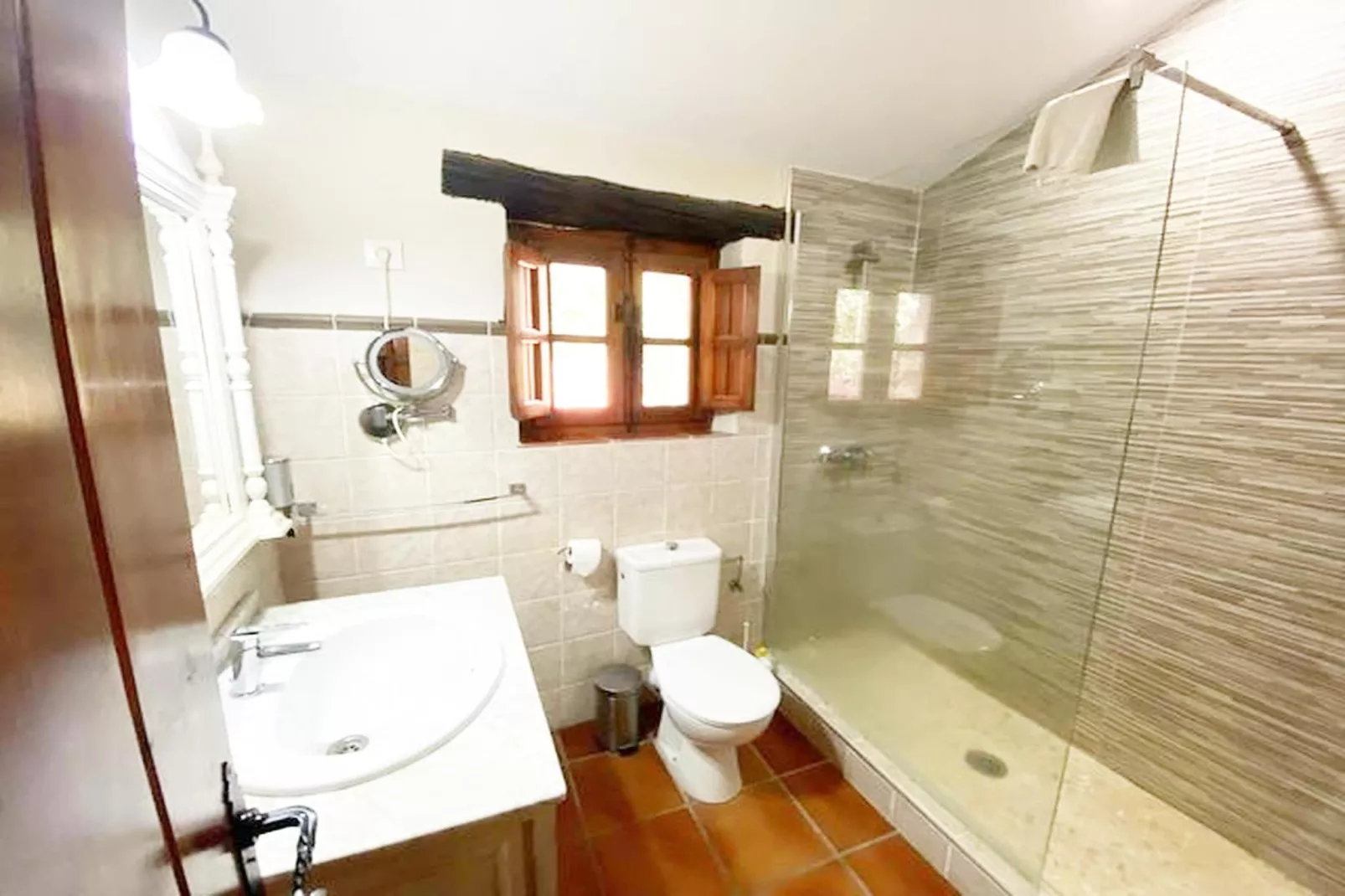 Casa Rural Virgen de la cabeza-Badkamer