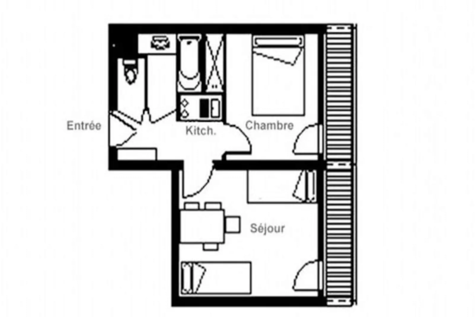 Résidence Chaviere-Niet-getagd