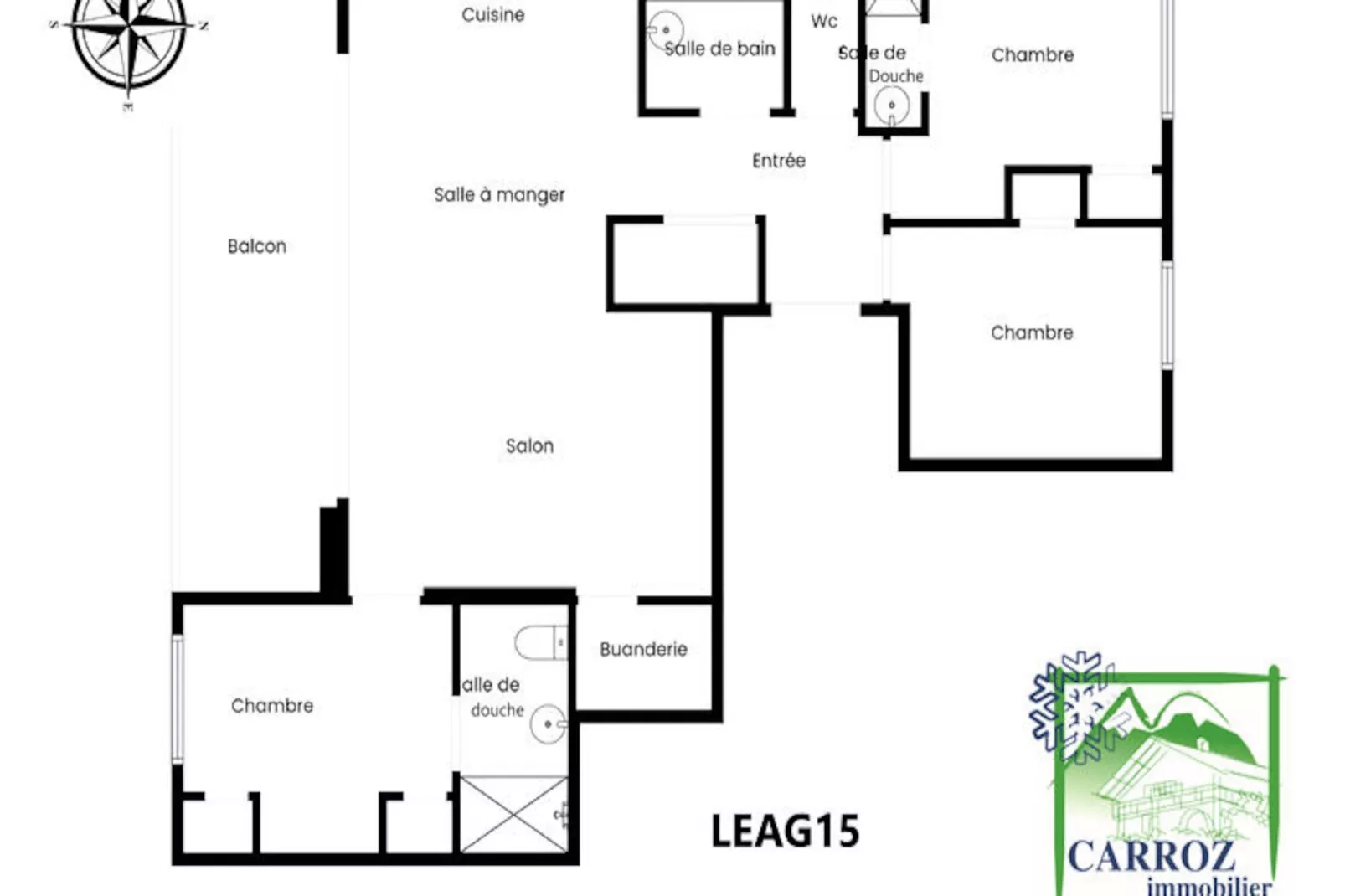 Appartements à Les Carroz-d'Arâches-Niet-getagd