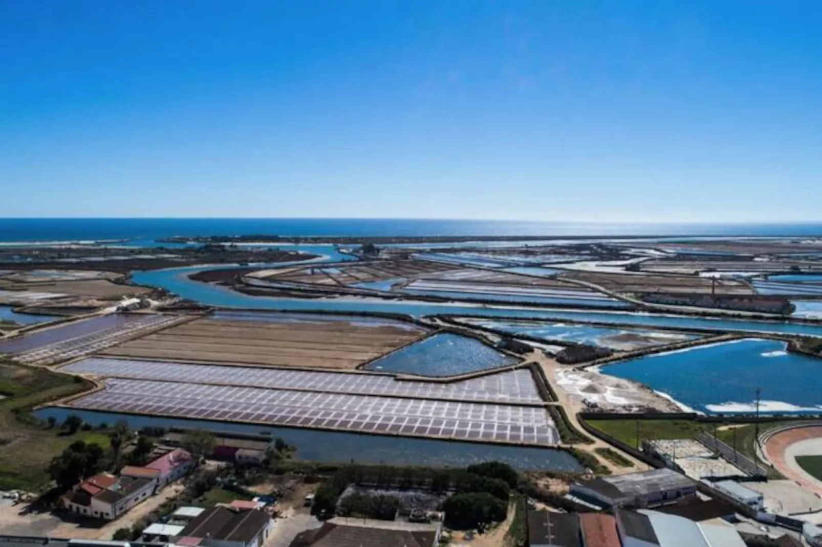 Tavira Flamingos Flat-Niet-getagd