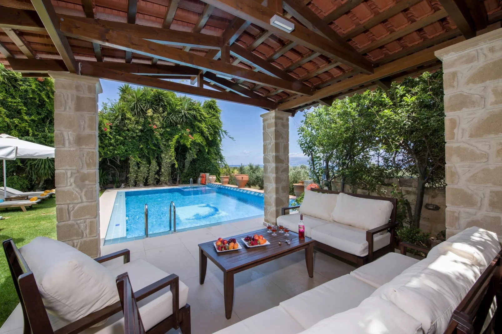 Villa Arhontariki 7prs-Terrasbalkon