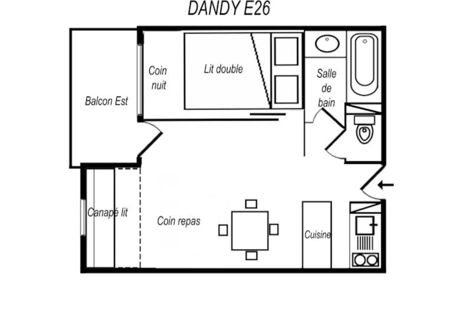 Résidence Dandy-Niet-getagd