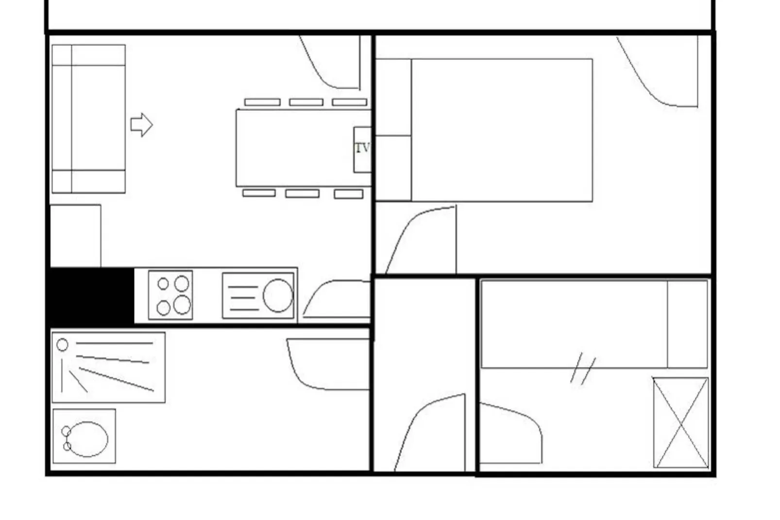 Résidence Lac Du Lou-Niet-getagd