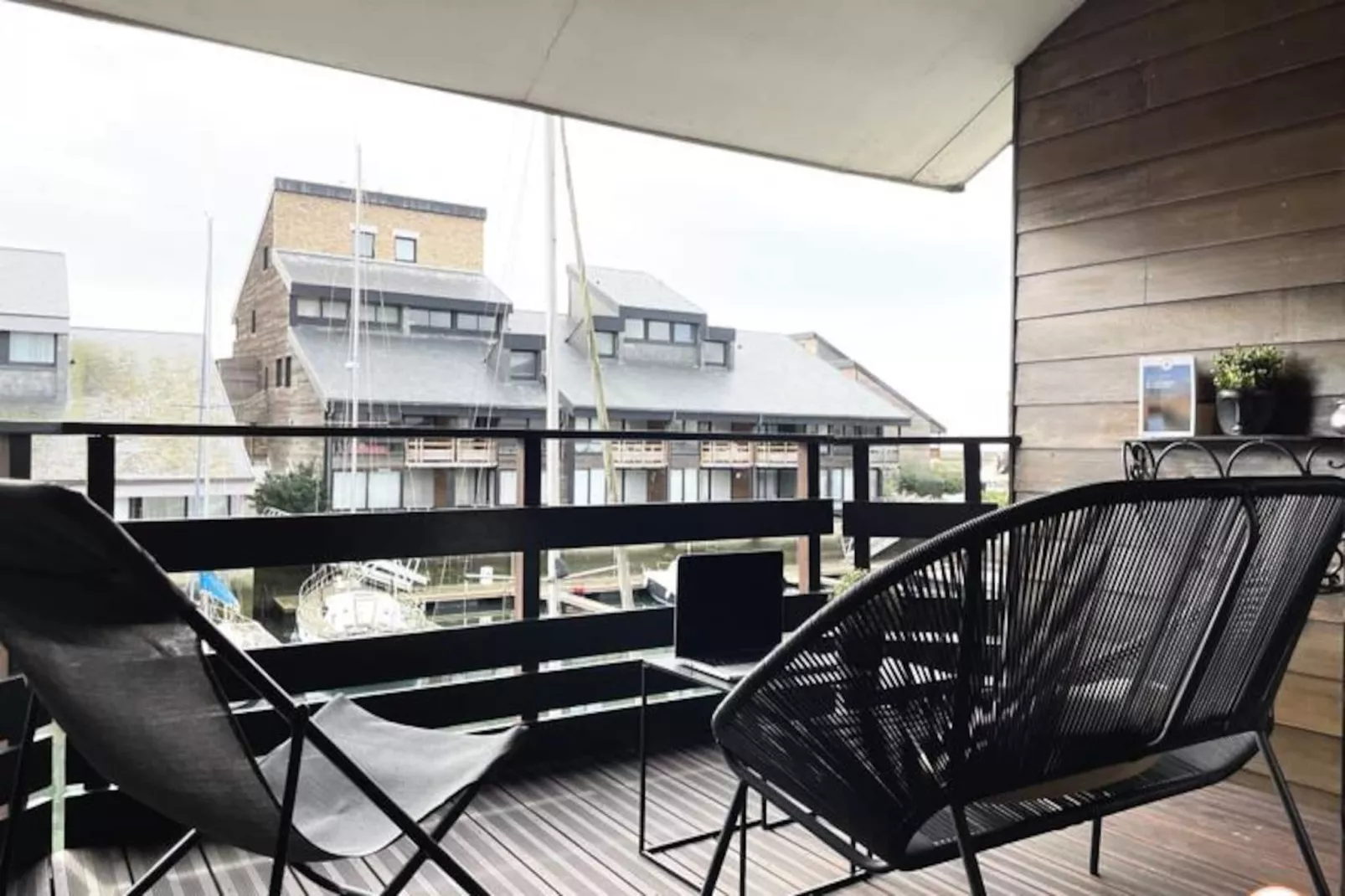 ⚫ Le Black Pearl - Terrasse, Vue Marina-Niet-getagd