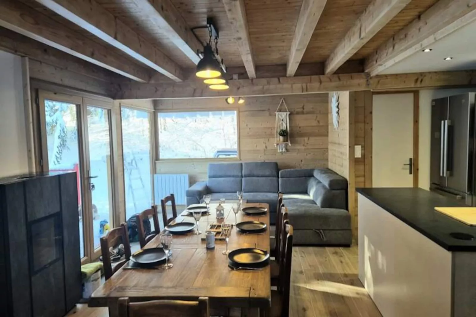 Nouveau ! Magnifique Chalet Nordique à La Féclaz - Idéal Pour 6 Personnes-Niet-getagd