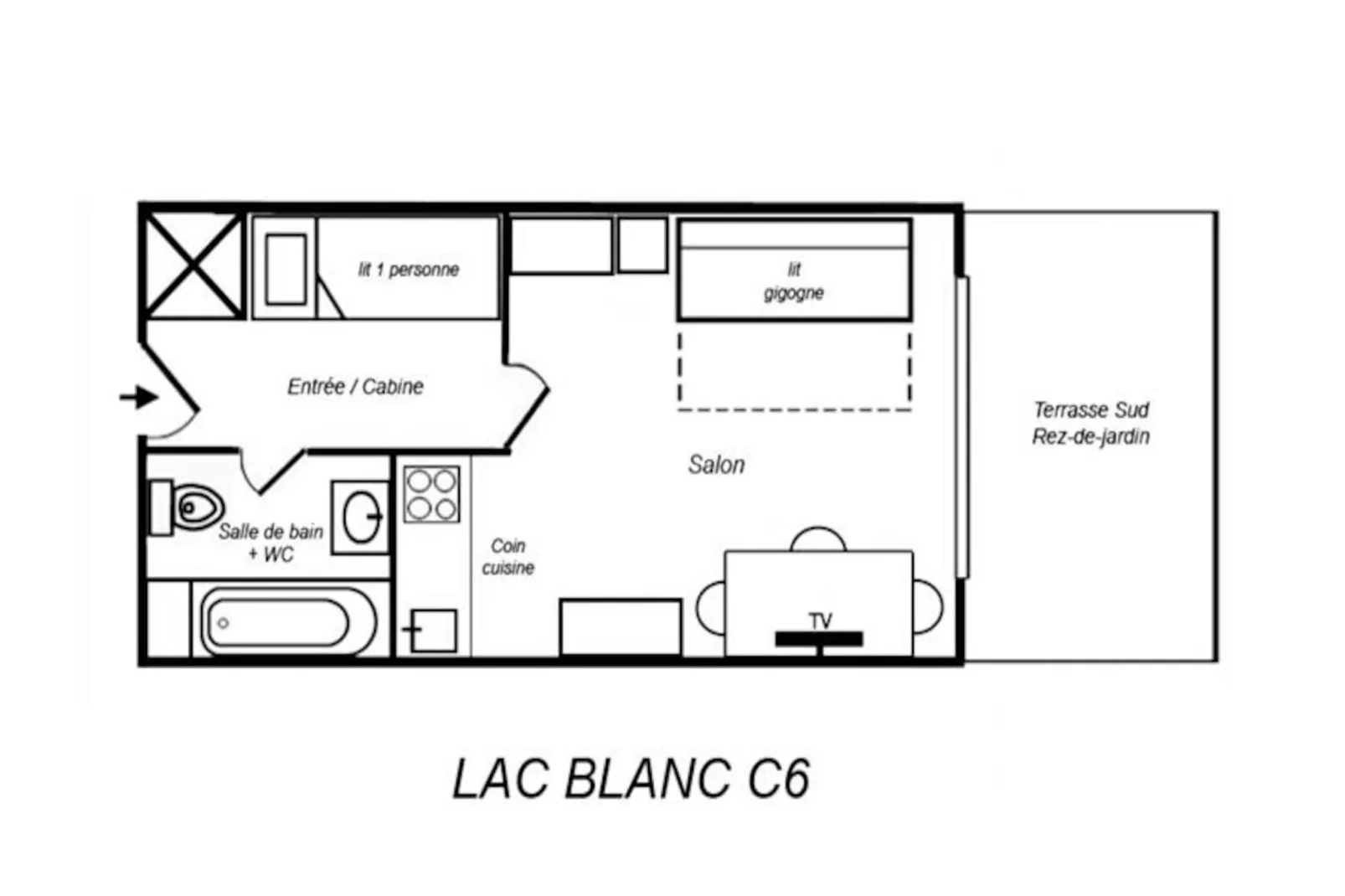 Résidence Lac Blanc-Niet-getagd