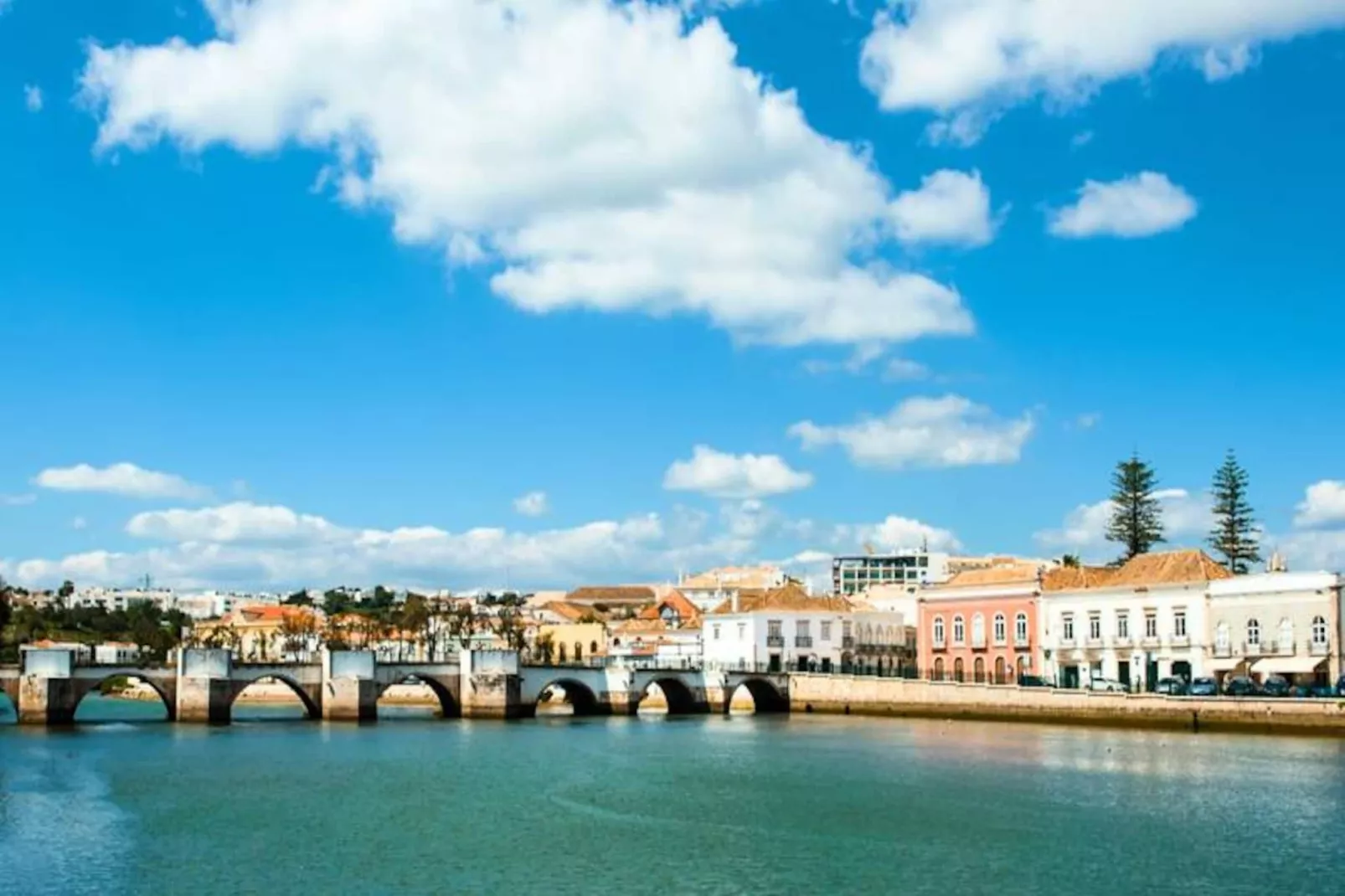 Tavira Flamingos Flat-Niet-getagd