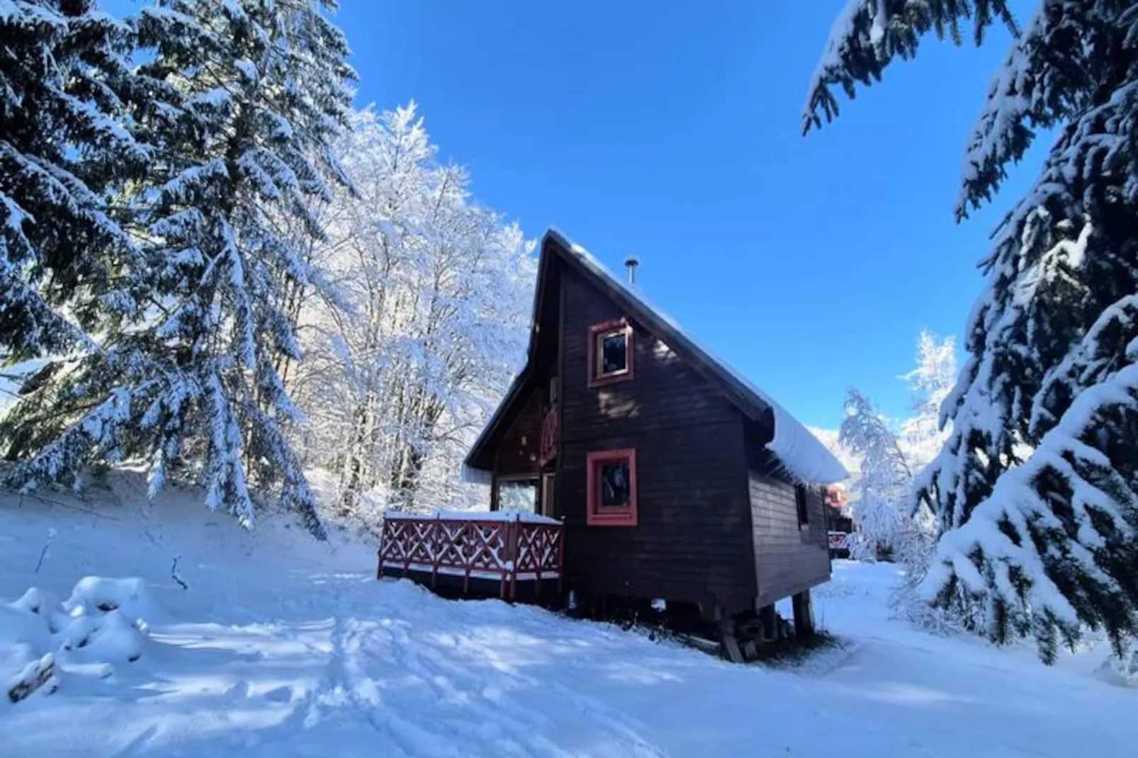 Nouveau ! Magnifique Chalet Nordique à La Féclaz - Idéal Pour 6 Personnes-Niet-getagd