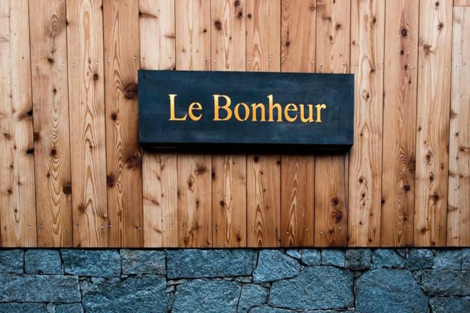 Chalet Le Bonheur-Niet-getagd