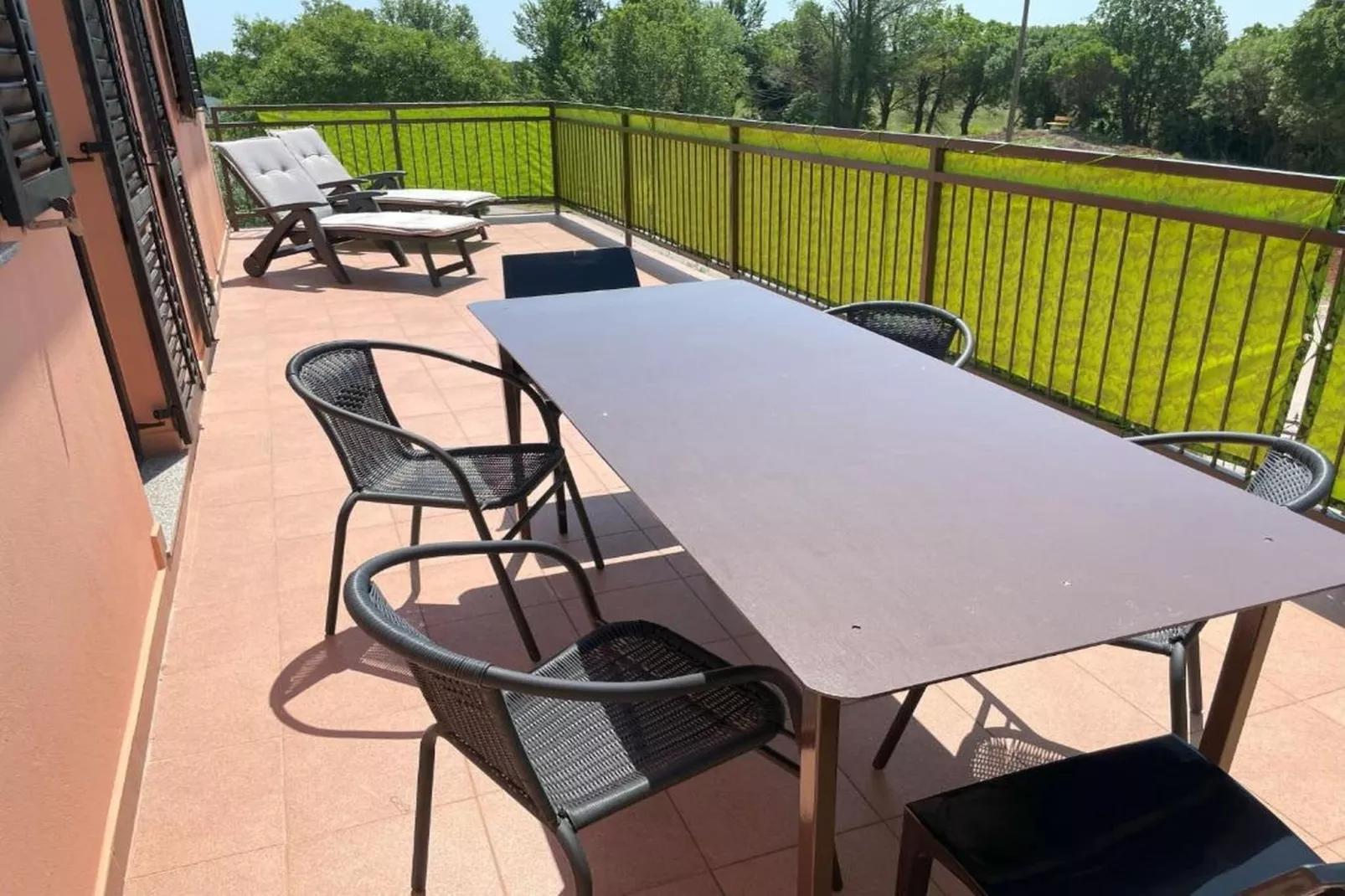 Villa Rosa Apartman-Terrasbalkon